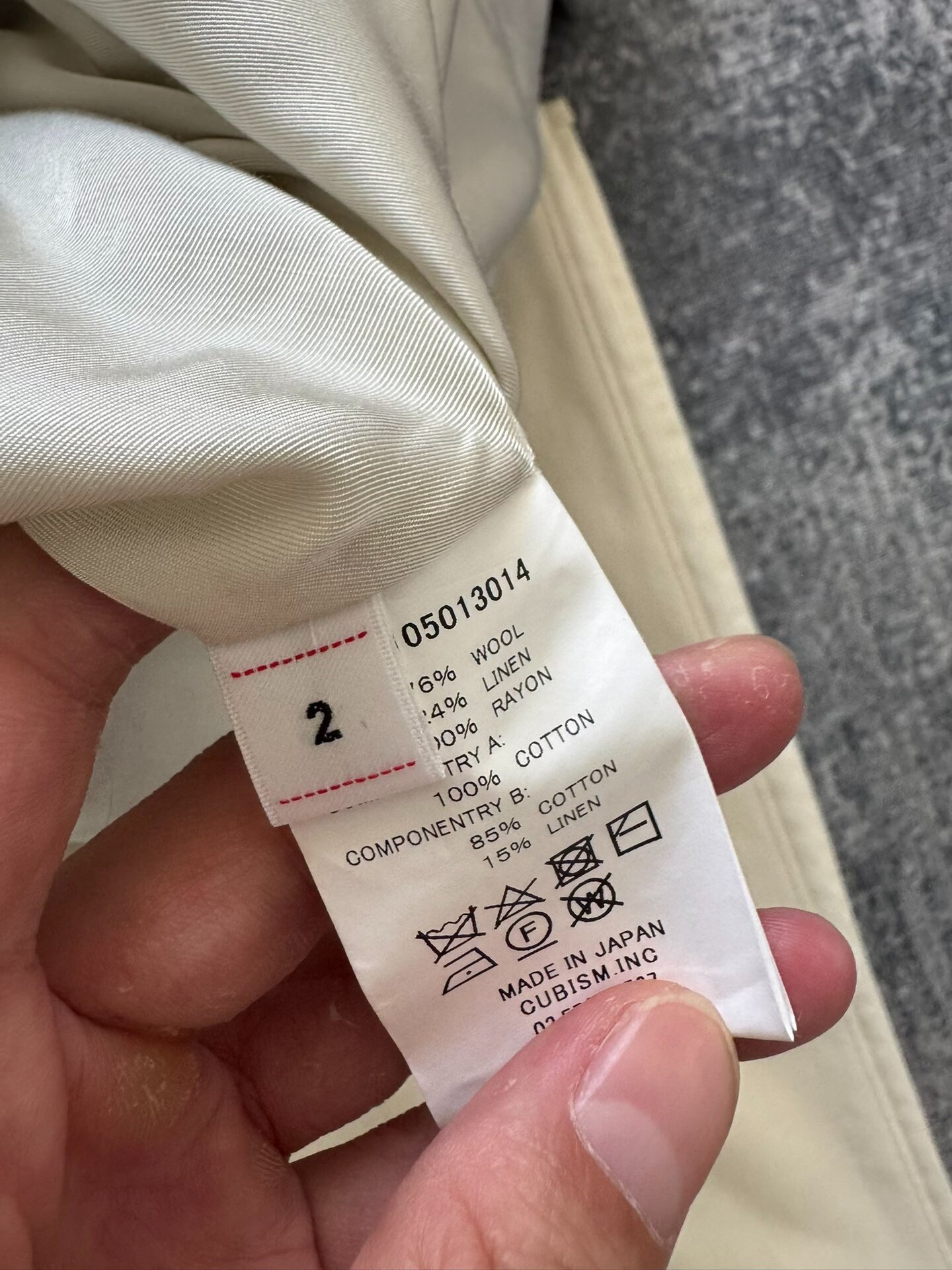 VISVIM 22SS HAMMONS JKT W/L — detail