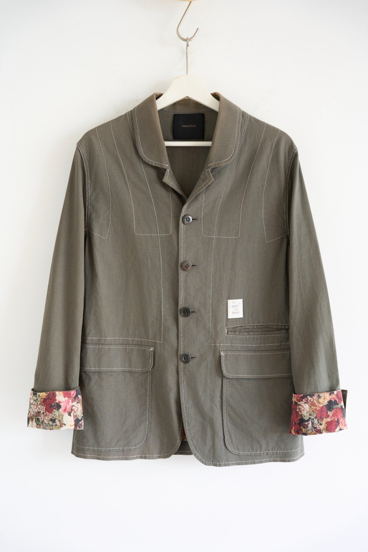 Undercover 17ss Floral Lined Blazer