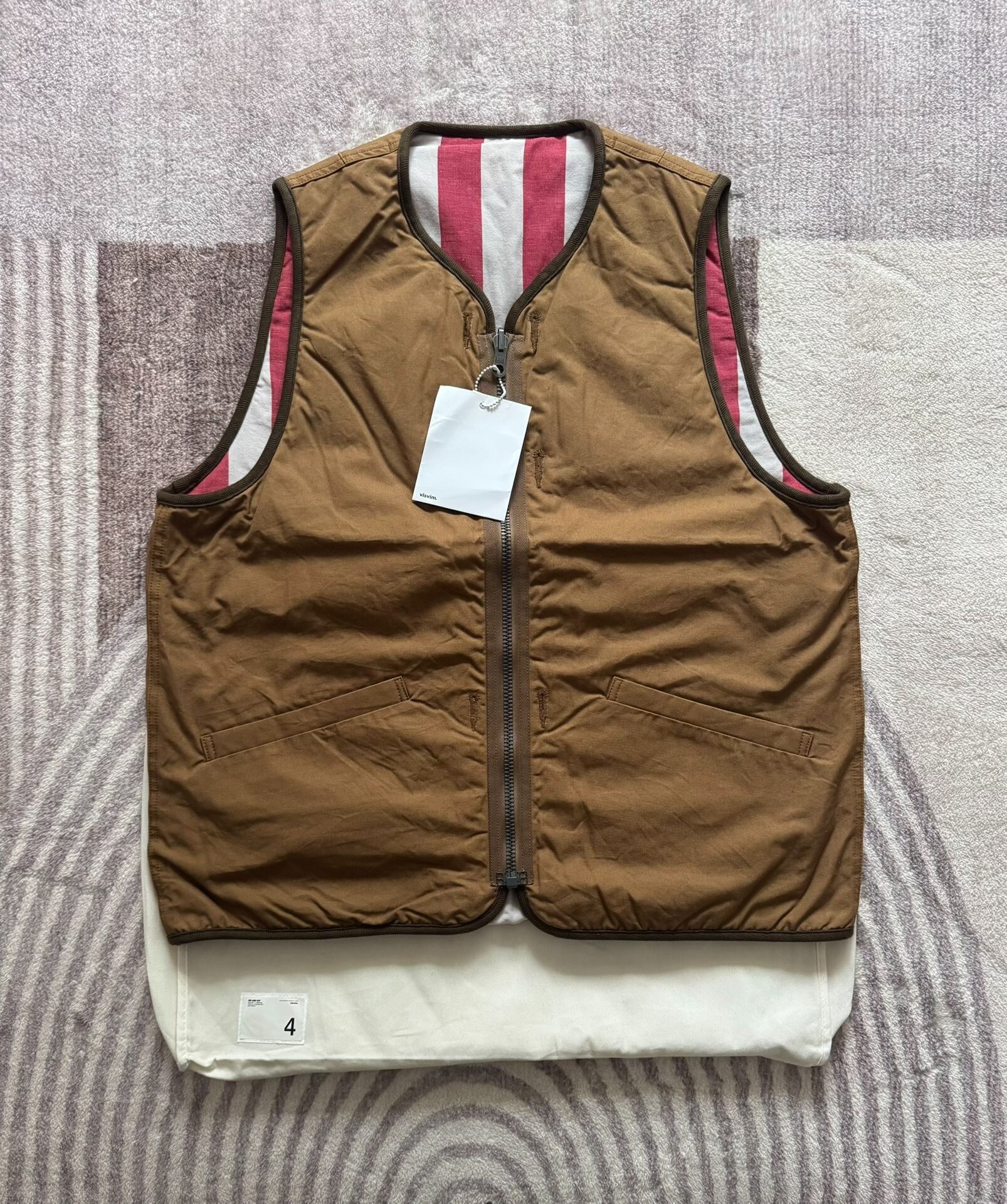 VISVIM 20AW IRIS LINER VEST