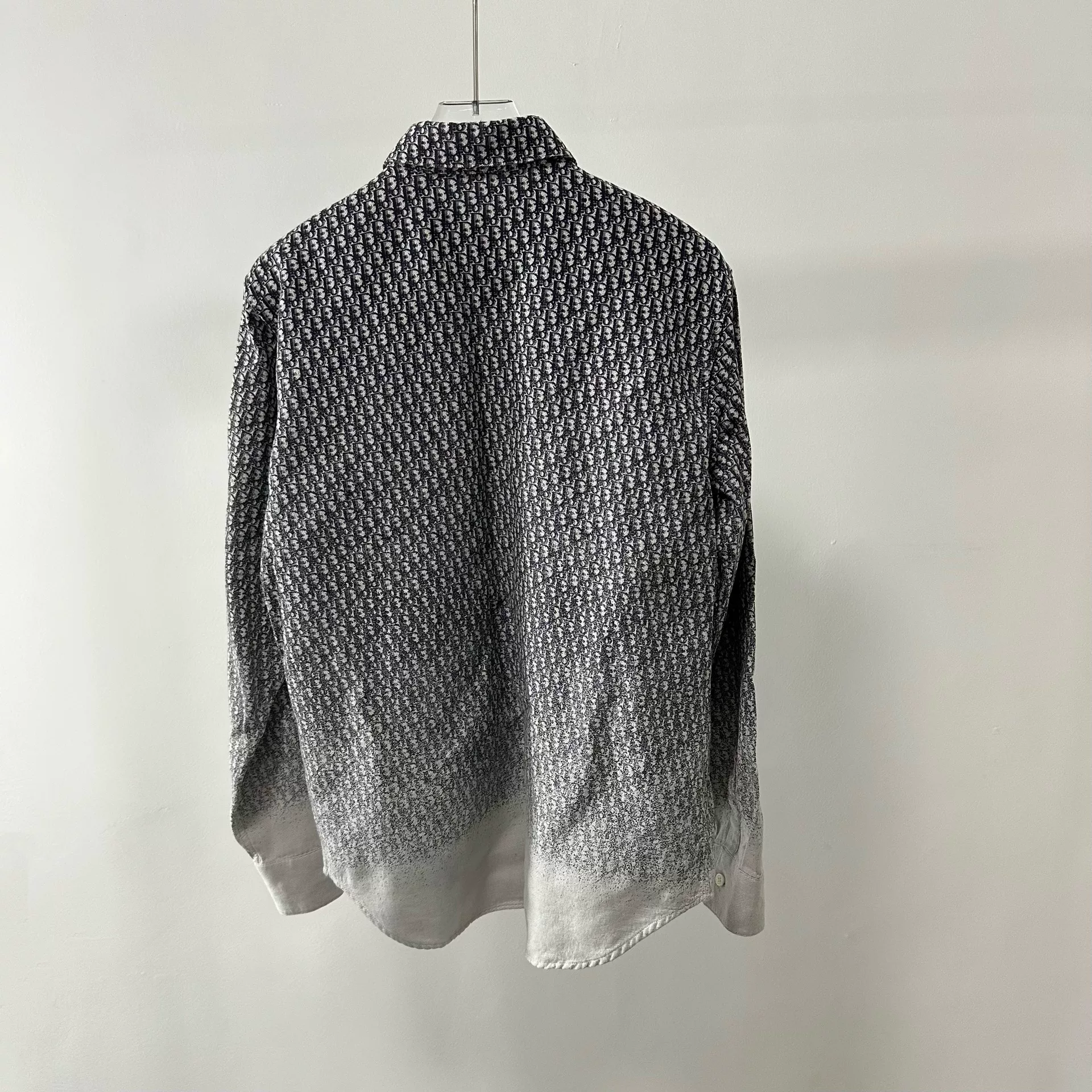 Dior Gradient Logo Long-sleeve Shirt — front