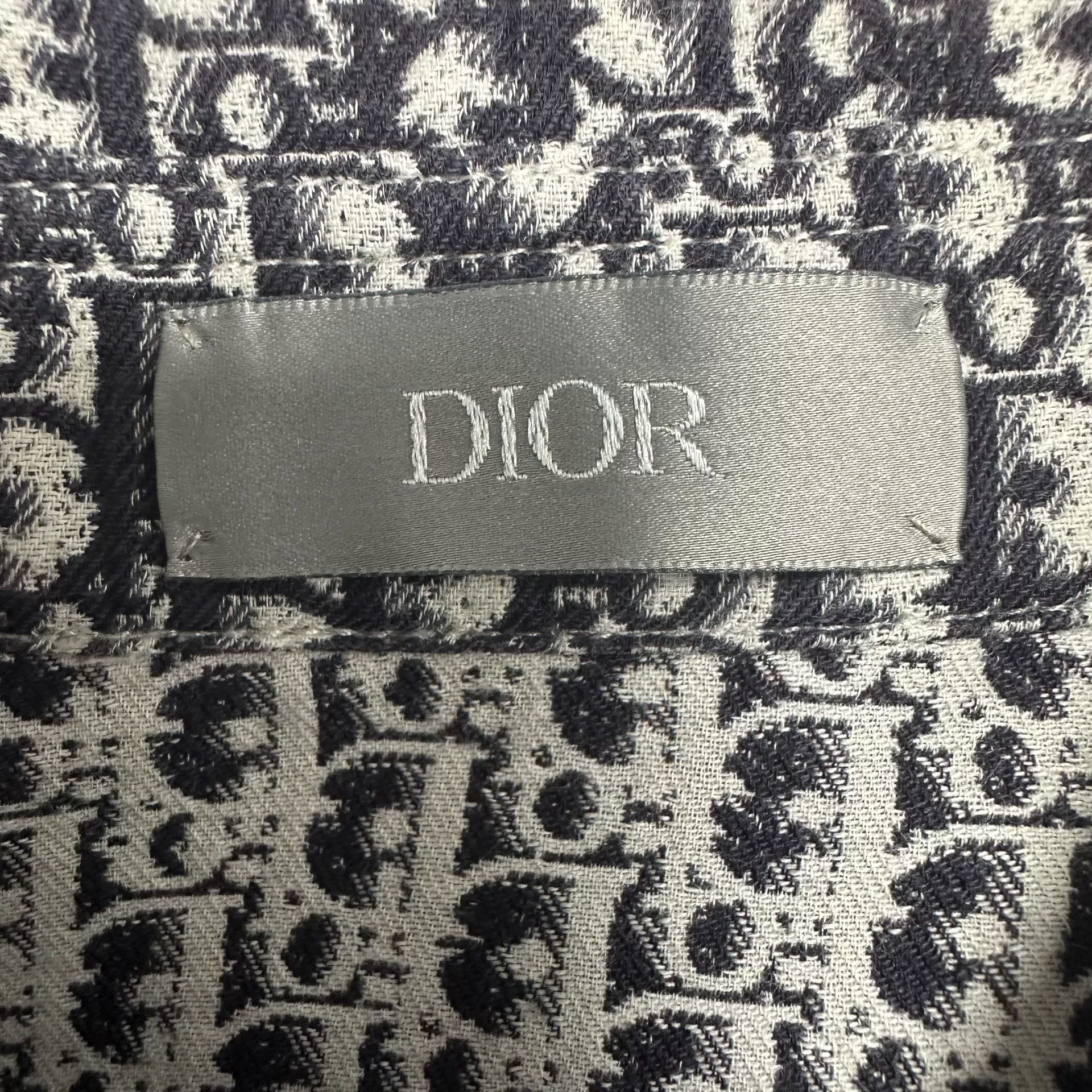 Dior Gradient Logo Long-sleeve Shirt — back