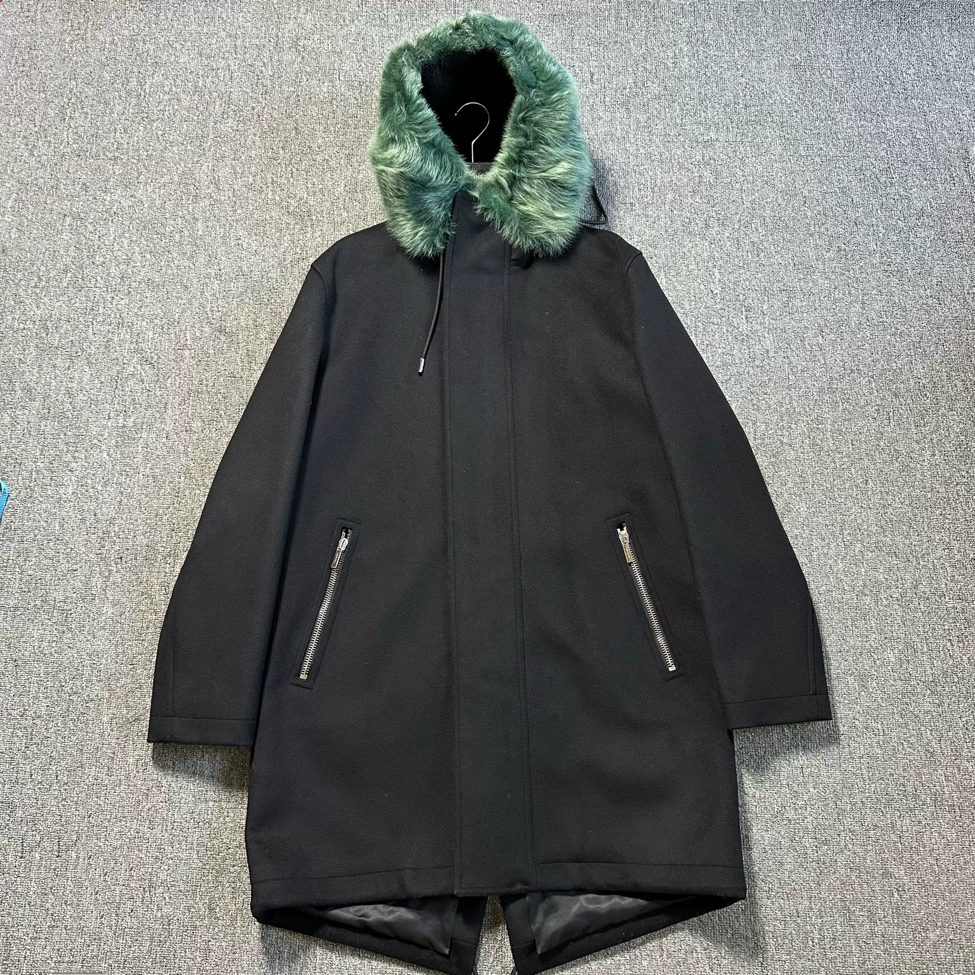 Dior Homme 18FW Fur Collar Parka