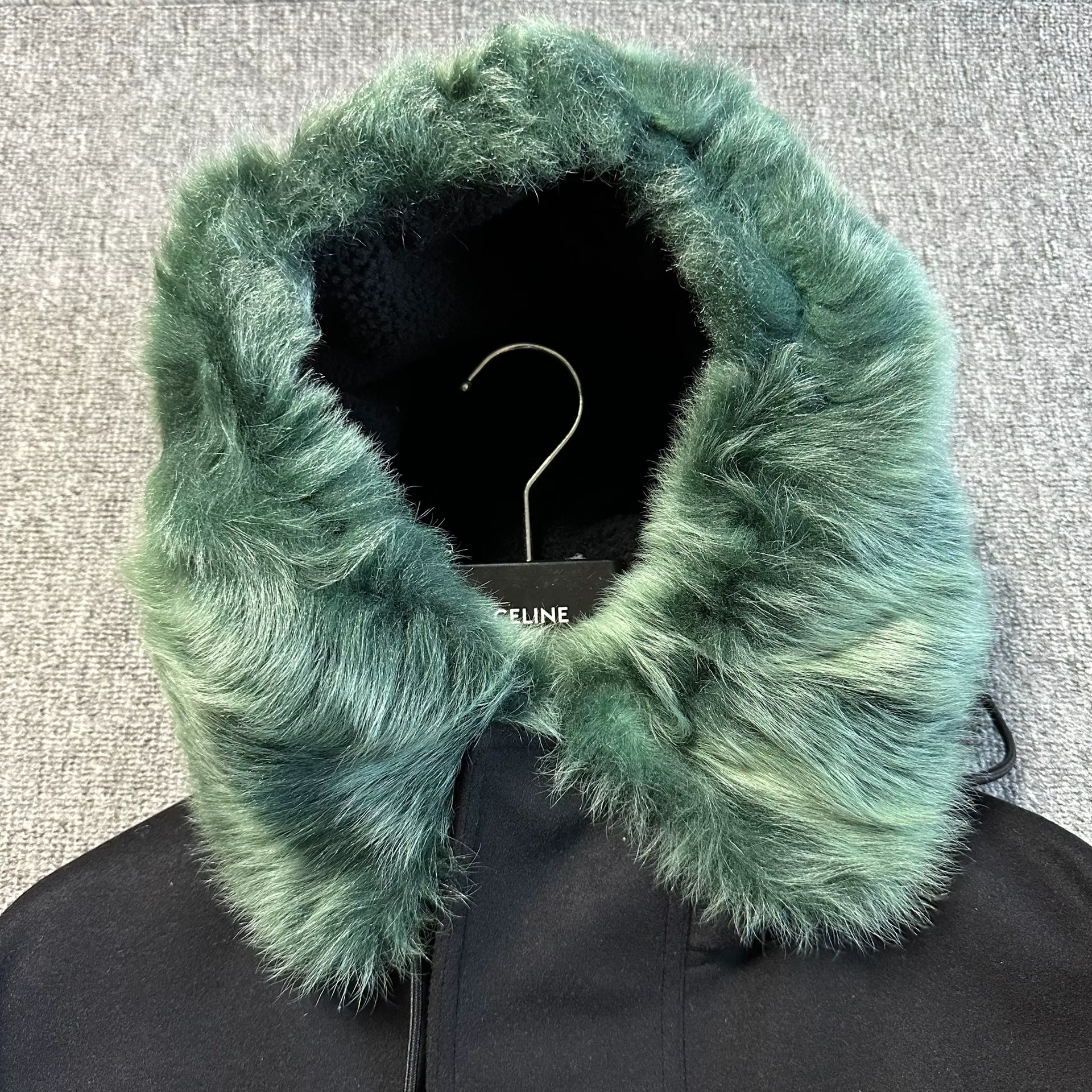 Dior Homme 18FW Fur Collar Parka — front