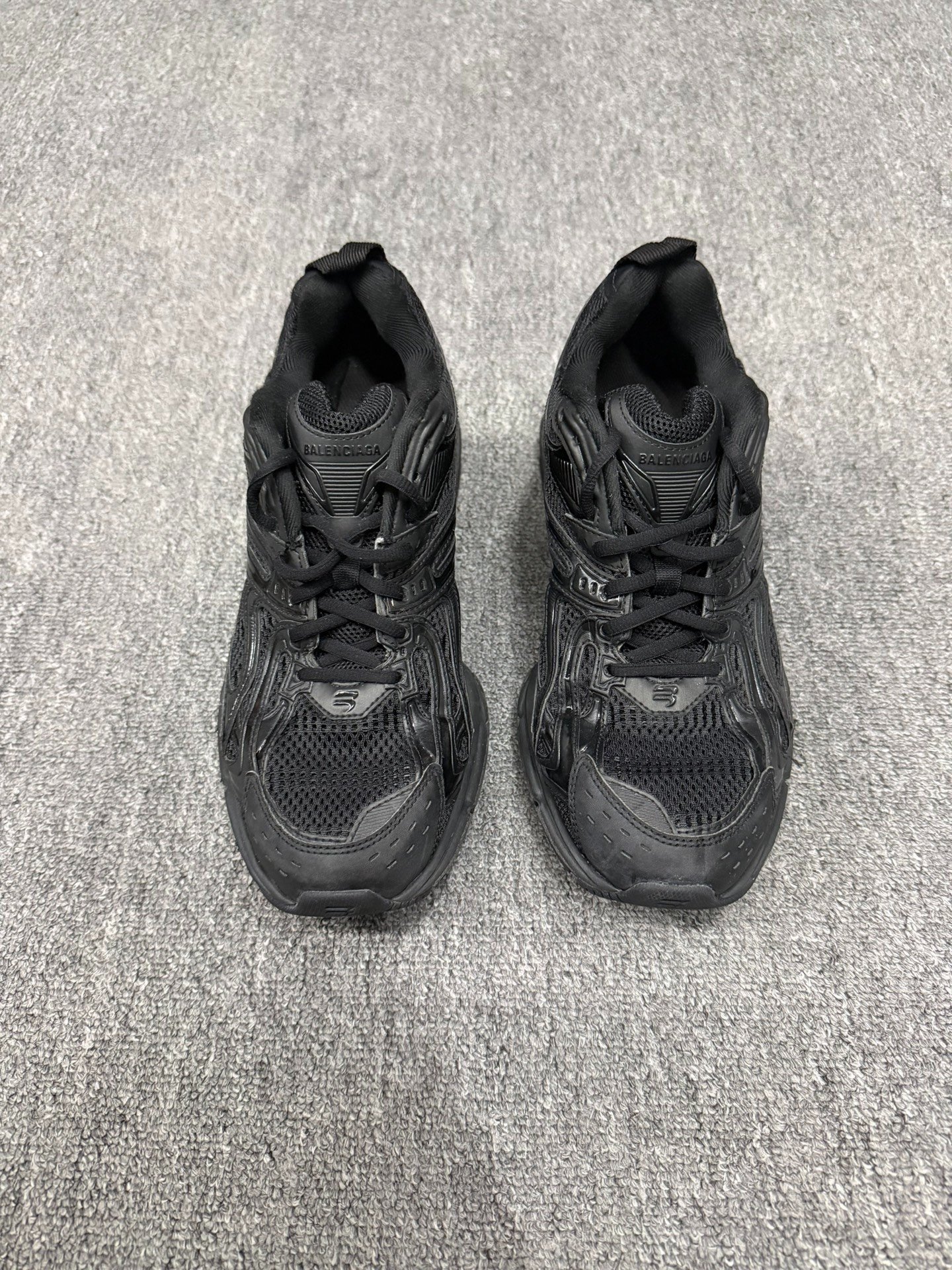 Balenciaga x Pander Black Dad Shoes 40 — front