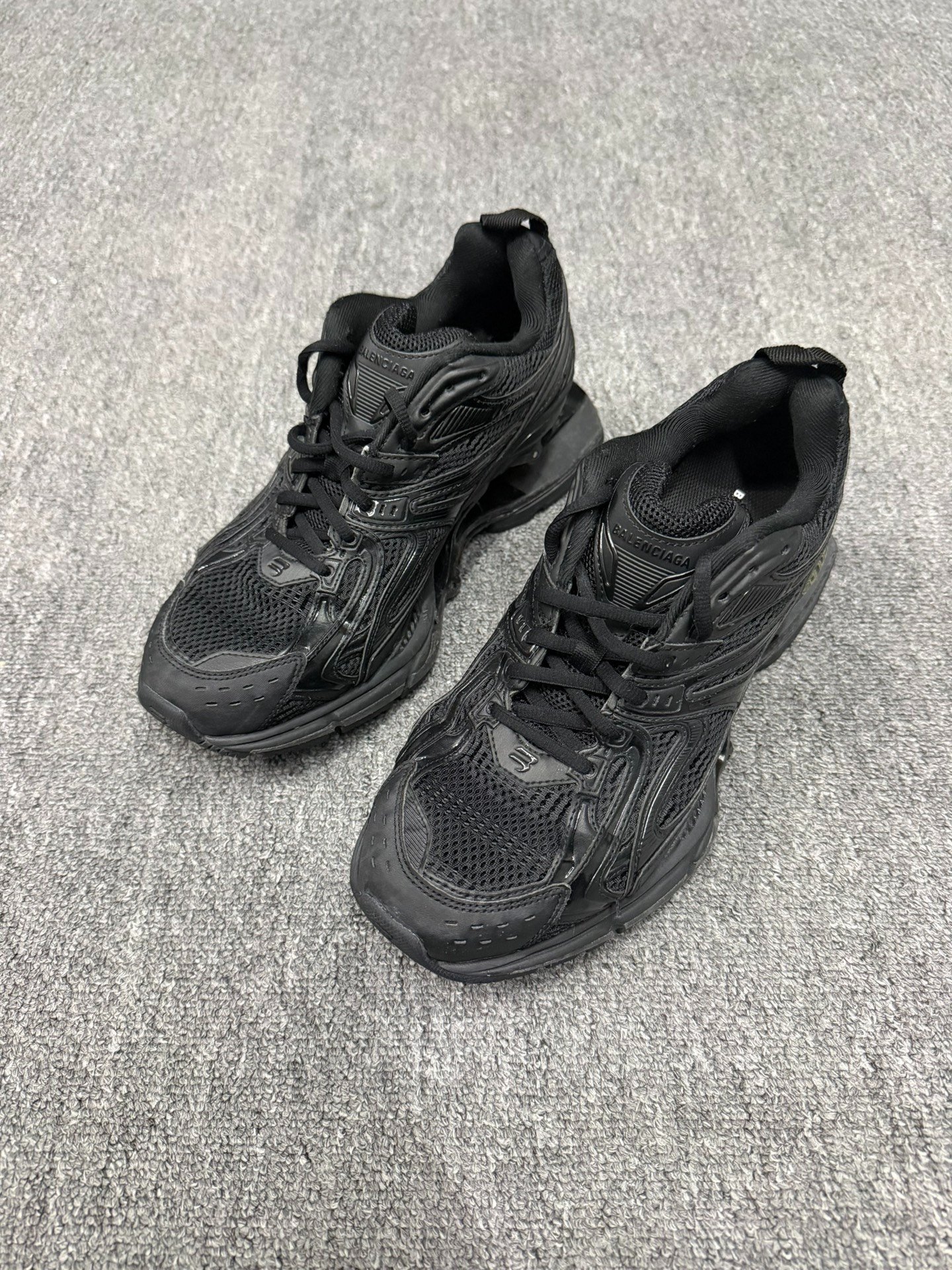 Balenciaga x Pander Black Dad Shoes 40