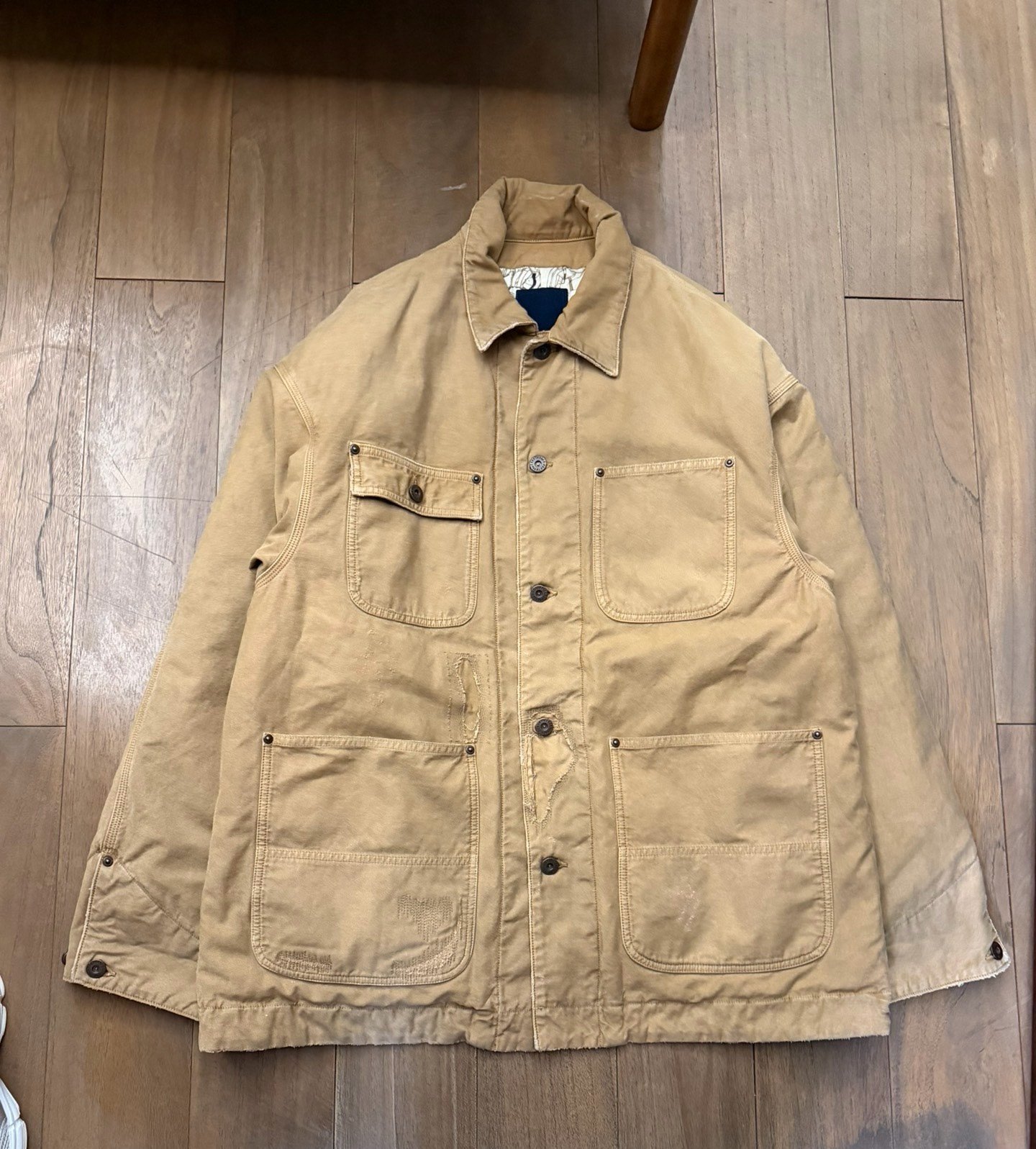 VISVIM 25AW LT BROWN MACRAY COVERALL JKT