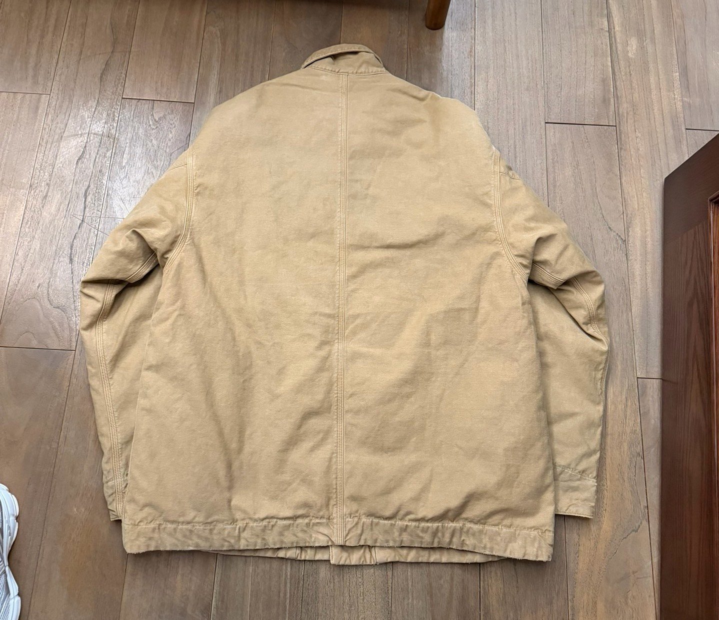 VISVIM 25AW LT BROWN MACRAY COVERALL JKT — front