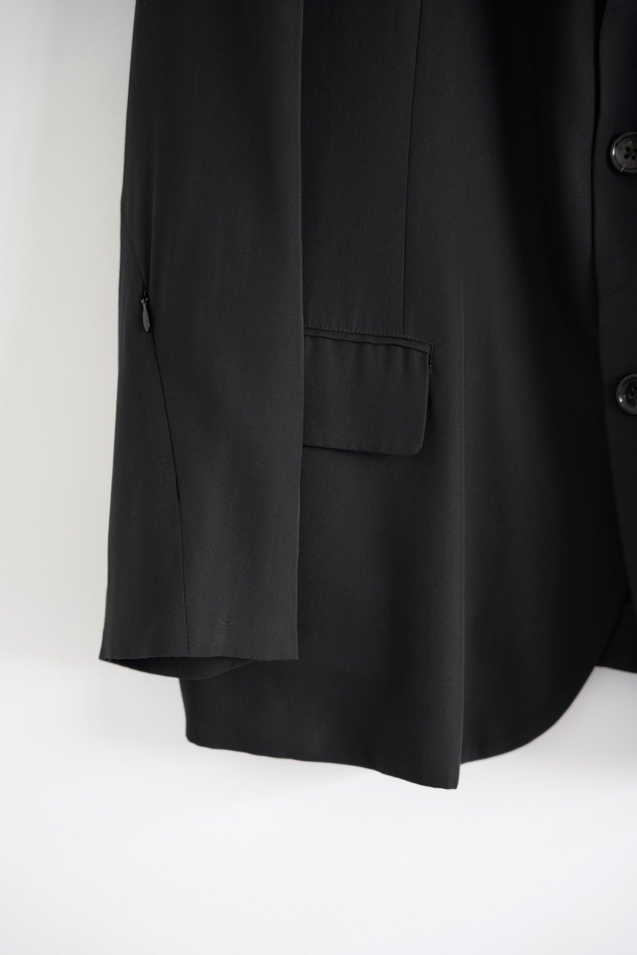Yohji Yamamoto 99SS Arc Zip Suit — label