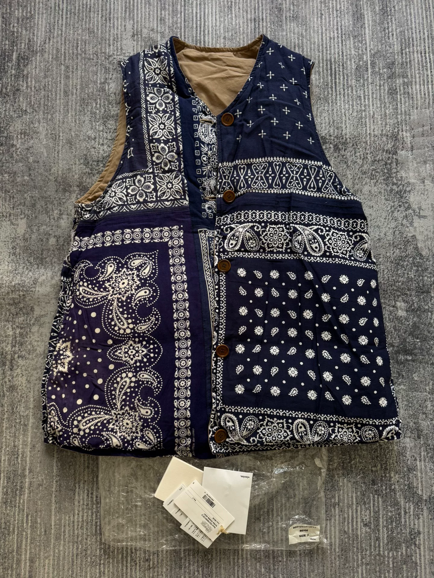 VISVIM 21AW ICT KORA DOWN VEST