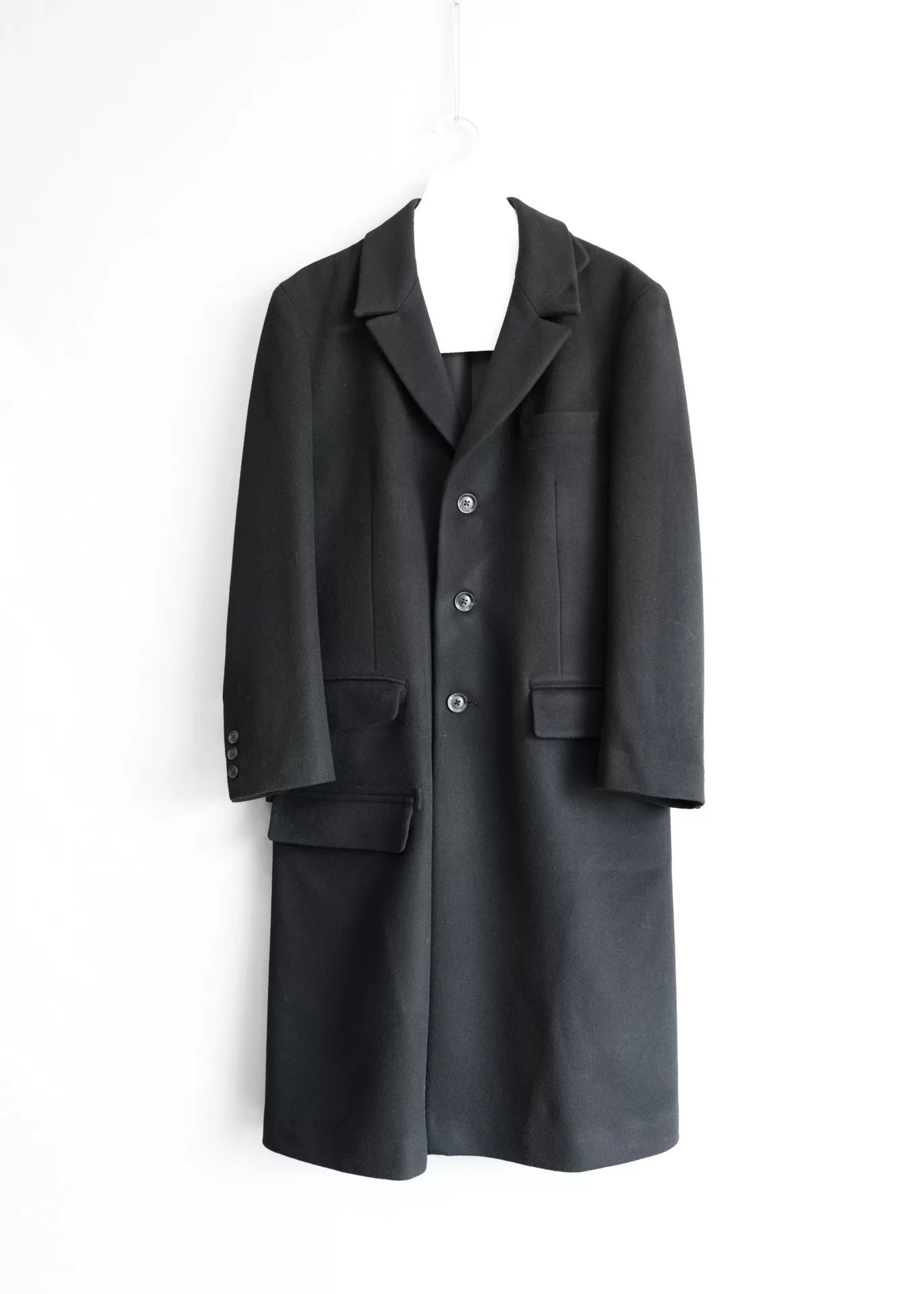 Yohji Yamamoto 20AW Regulation Cashmere Coat