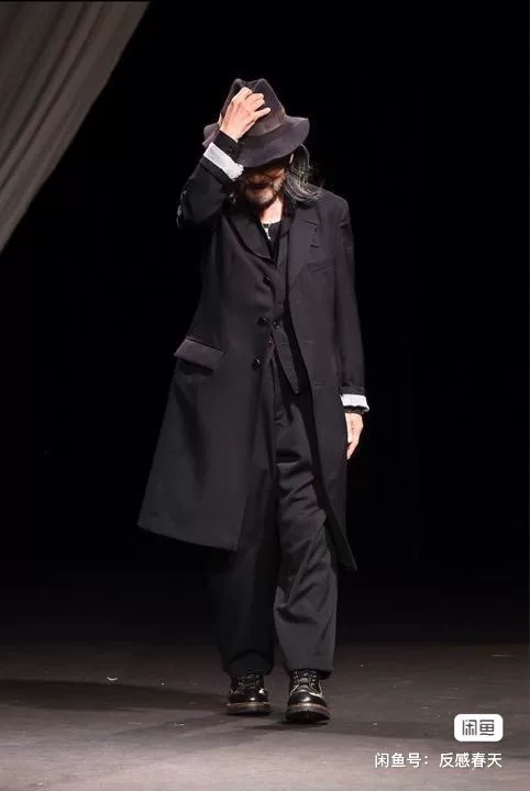 Yohji Yamamoto 20AW Regulation Cashmere Coat — front