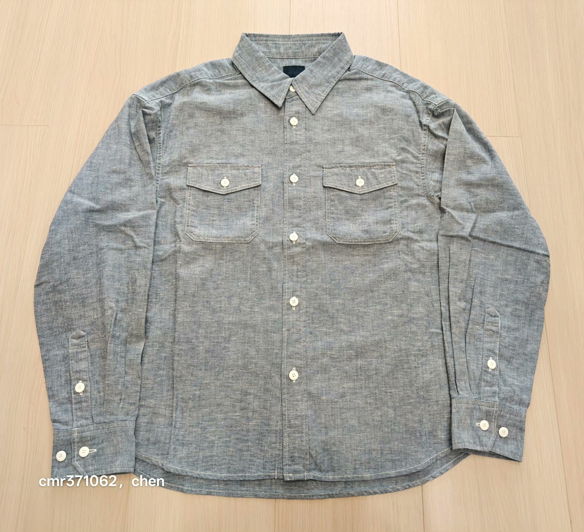 VISVIM 25 ICT PIONEER CHAMBRAY L/S
