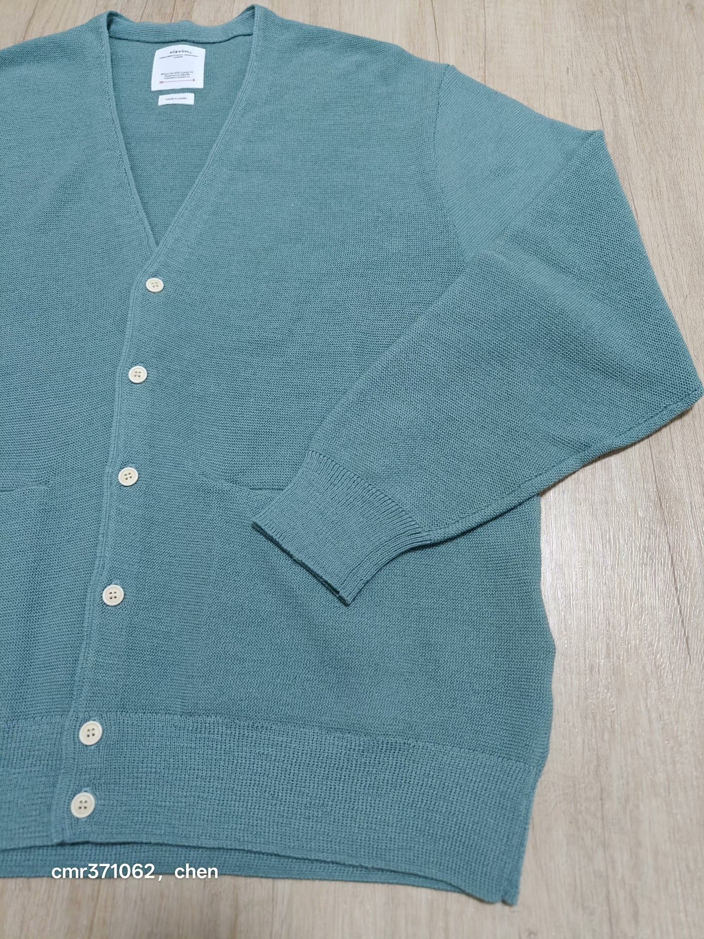 VISVIM 25AW SELMER KNIT CARDIGAN — detail