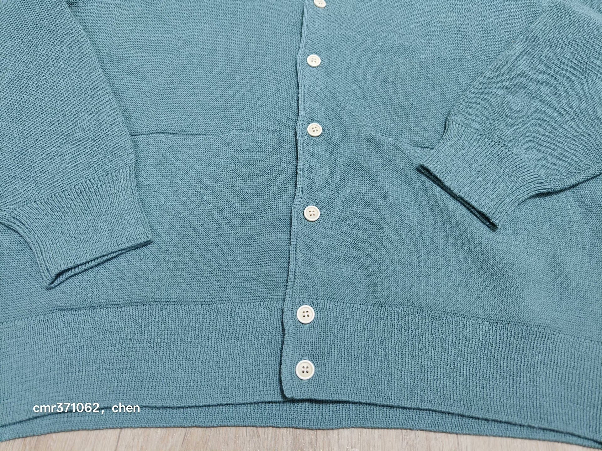 VISVIM 25AW SELMER KNIT CARDIGAN — label