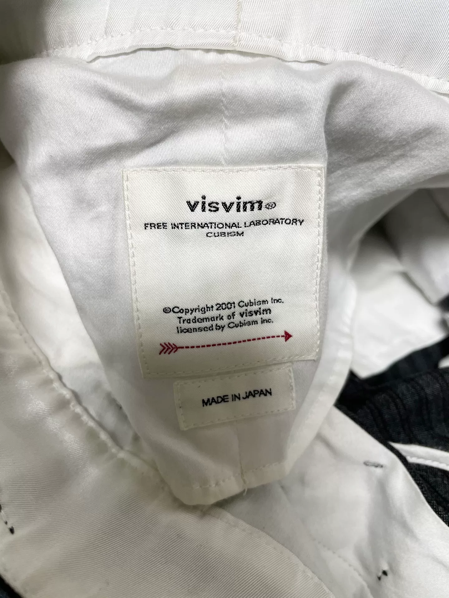 Visvim Hakama Santome Striped Pants — back