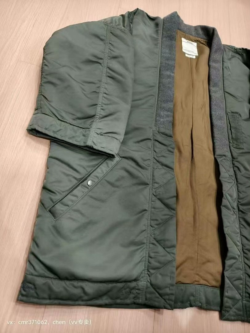 visvim 18ss Sanjuro Kimono Jacket — front