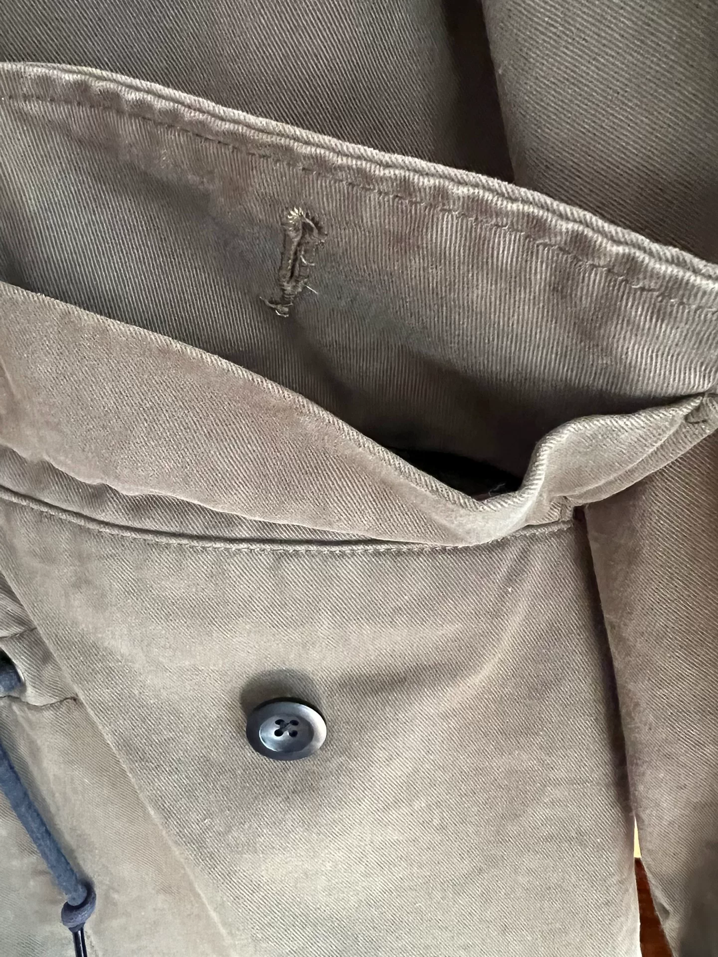 MHL Military Moleskin Detachable Liner Coat — back