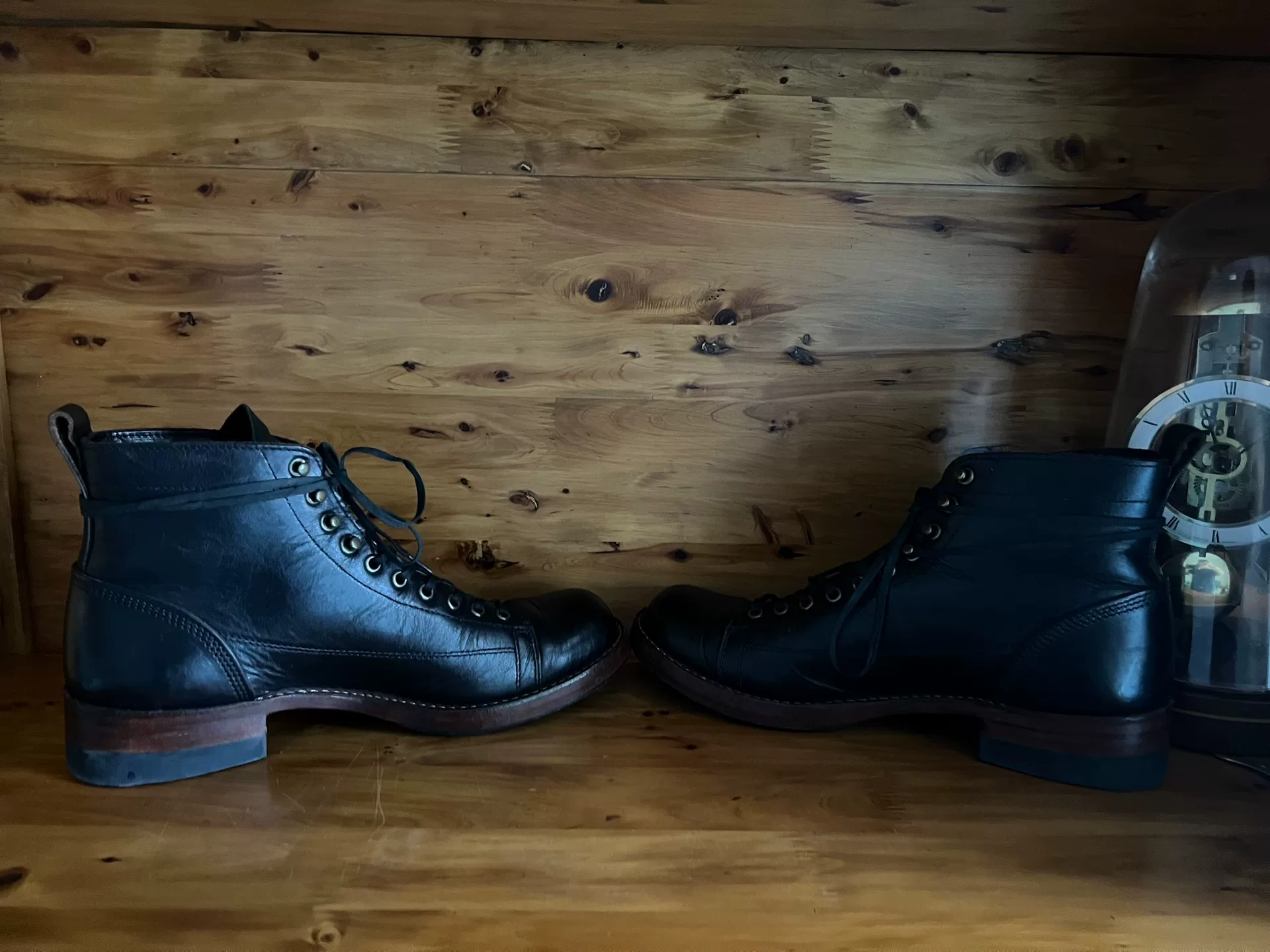 Glad Hand x All American Short Face Boots — label