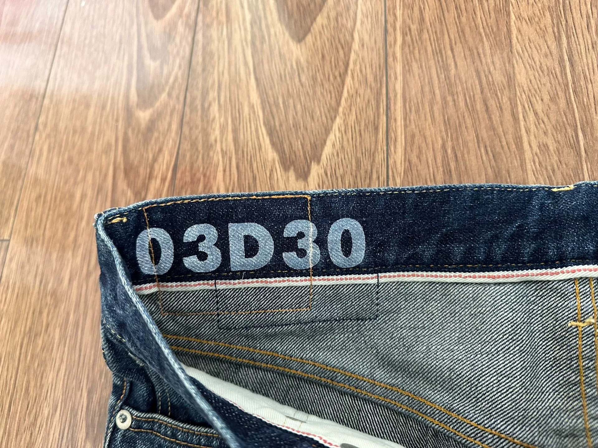 VISVIM Social Sculpture Damaged-30 D30 Jeans — detail