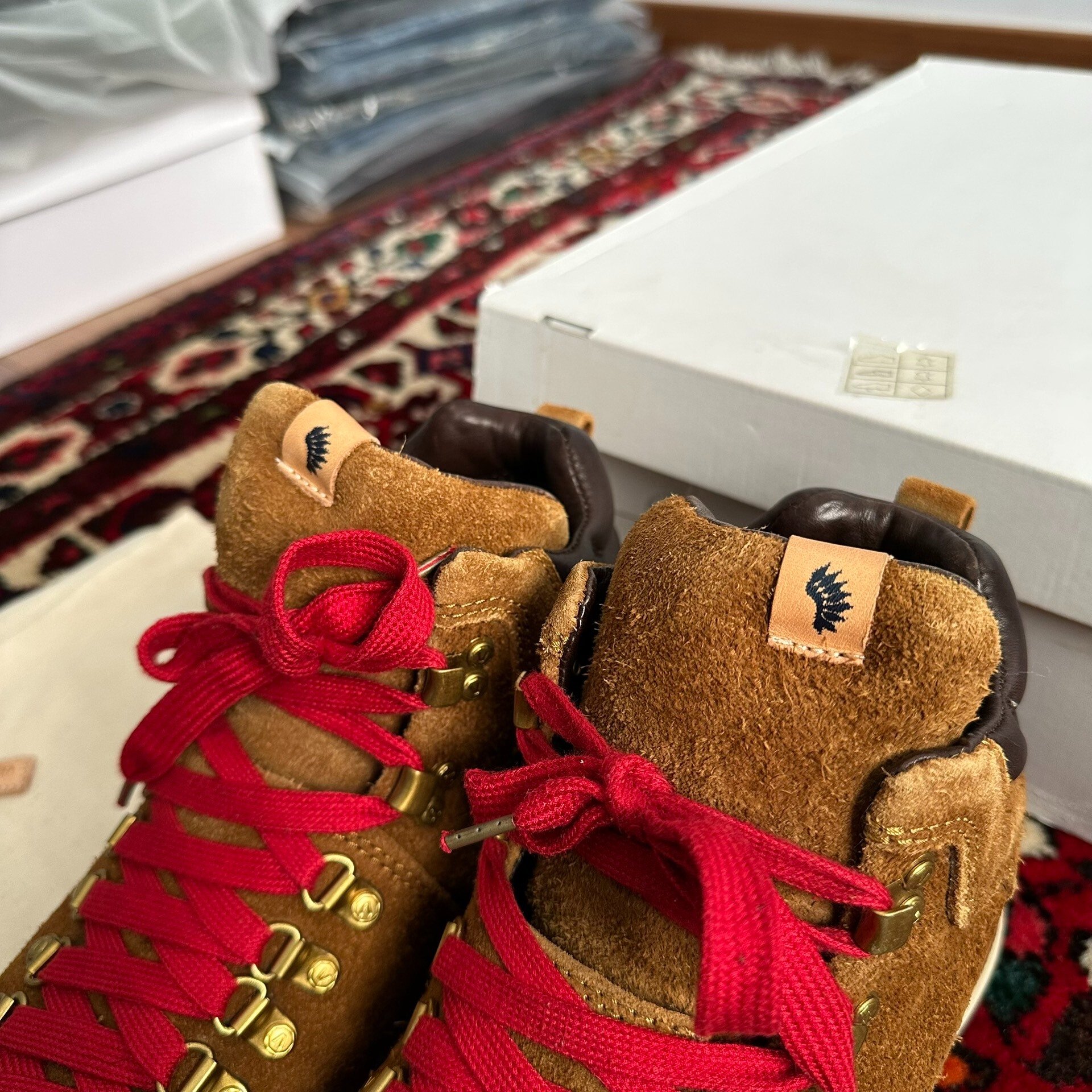 visvim 16ss Serra Hiking Boots — label