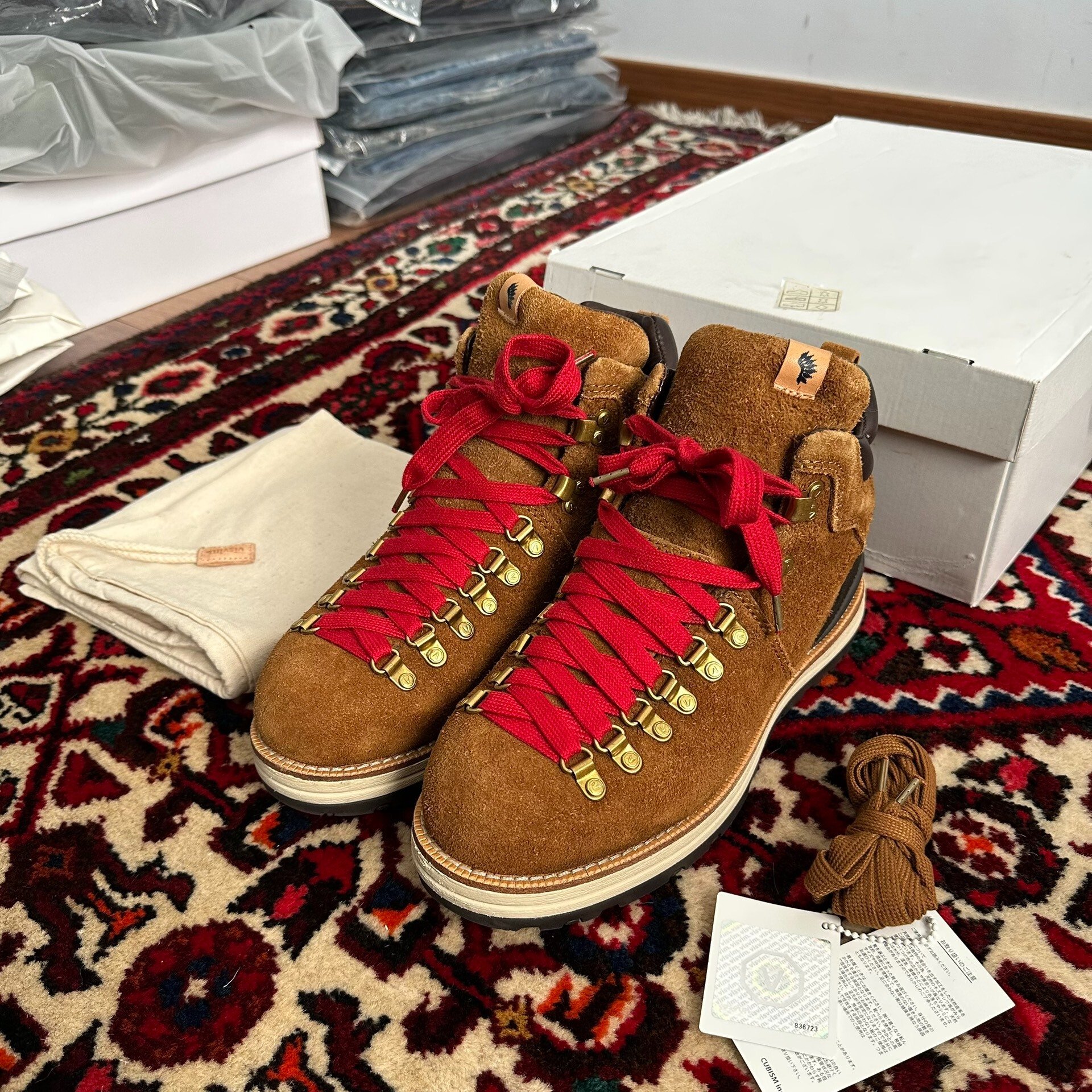 visvim 16ss Serra Hiking Boots — front
