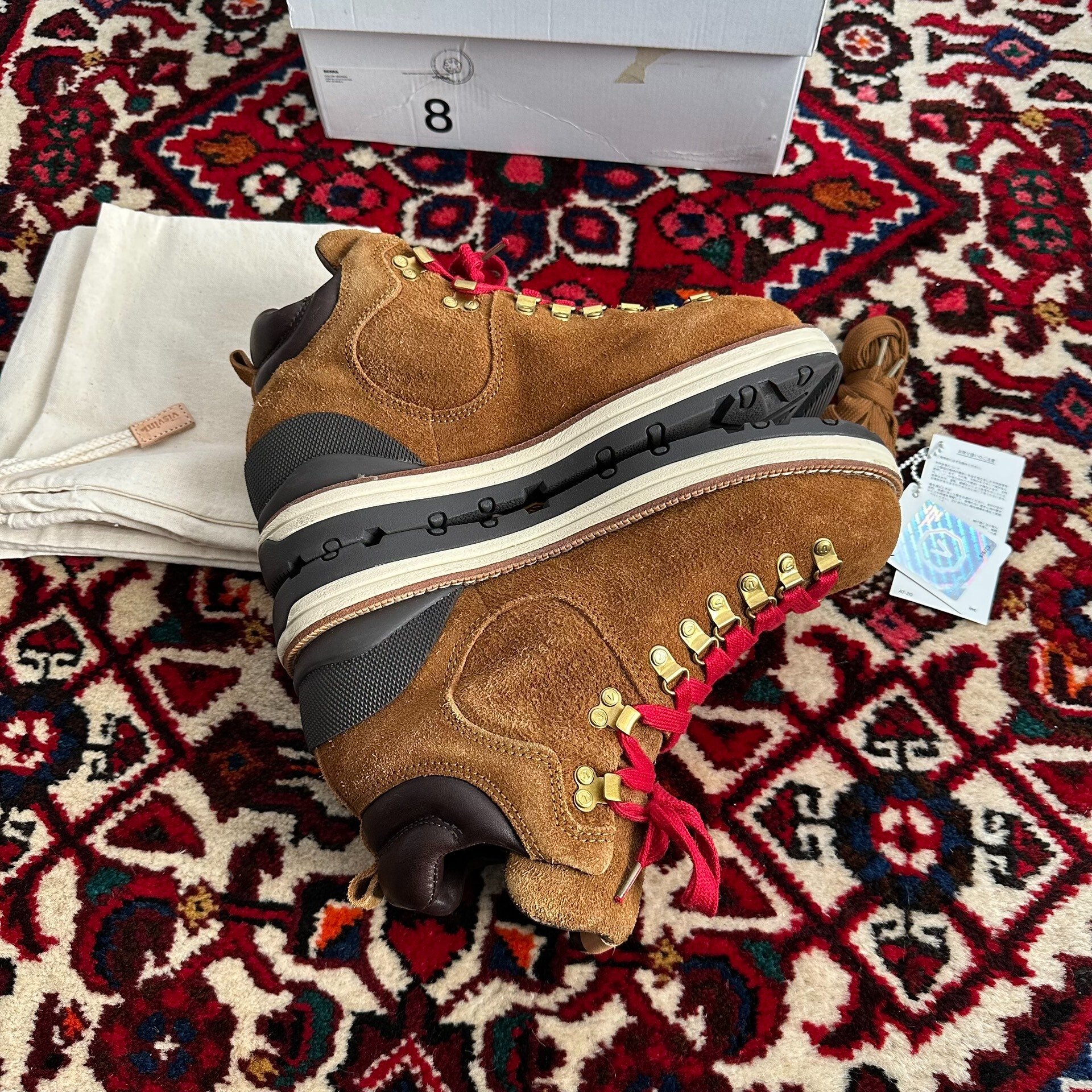 visvim 16ss Serra Hiking Boots — back