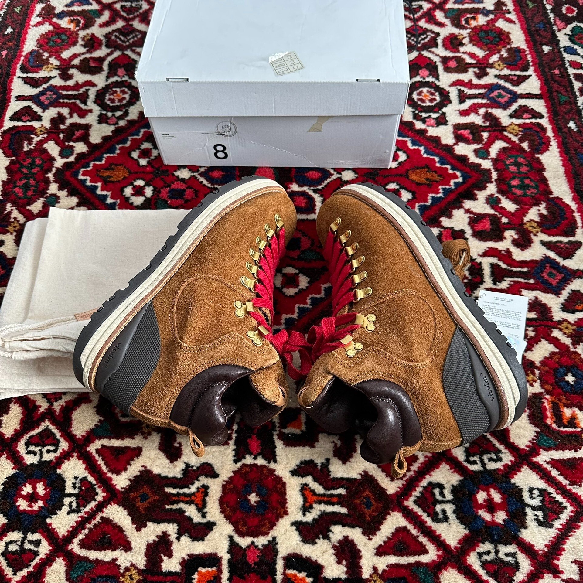 visvim 16ss Serra Hiking Boots — detail