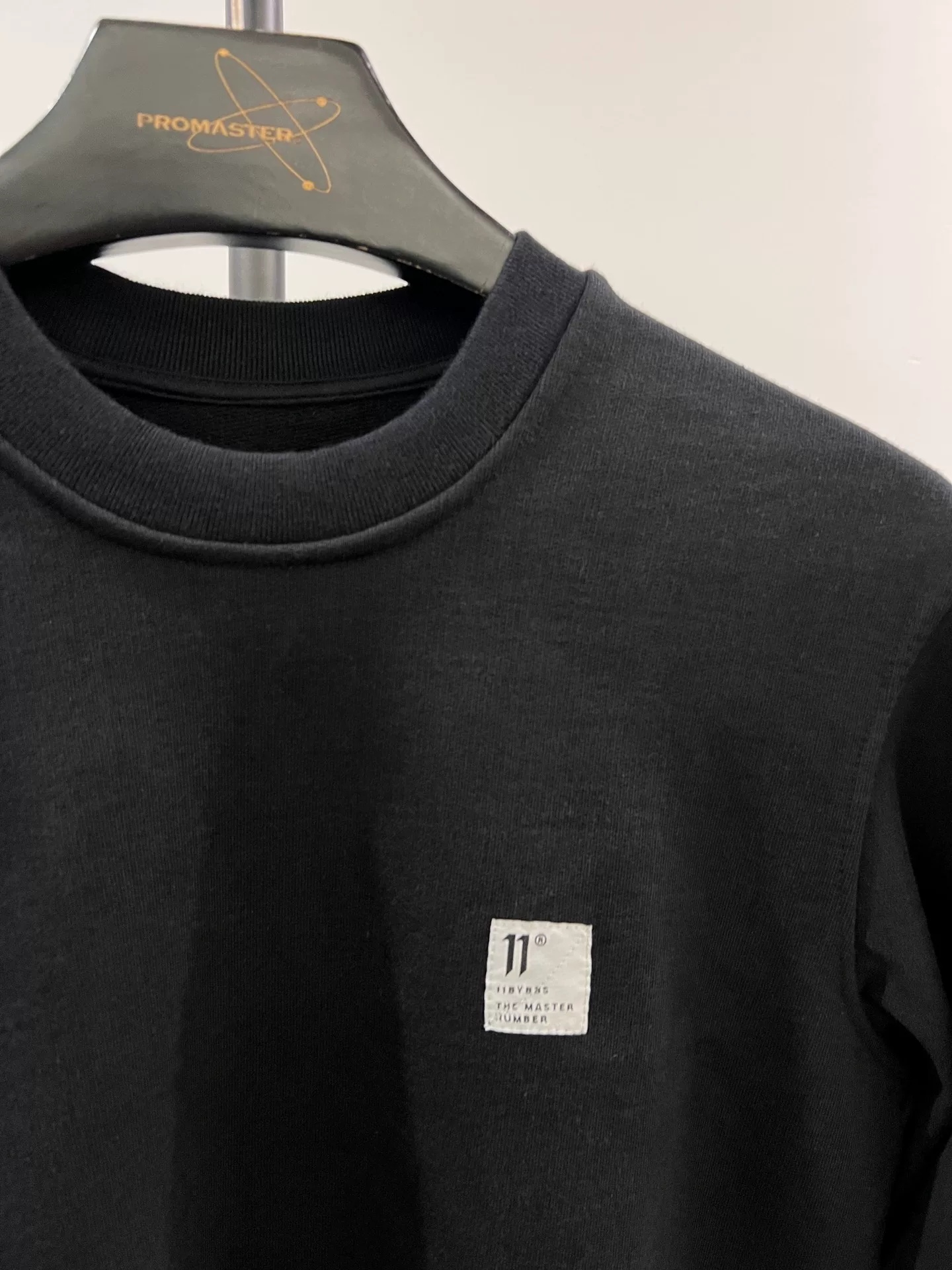 Boris Bidjan Saberi 11by bbs Cotton Crewneck Sweatshirt — detail