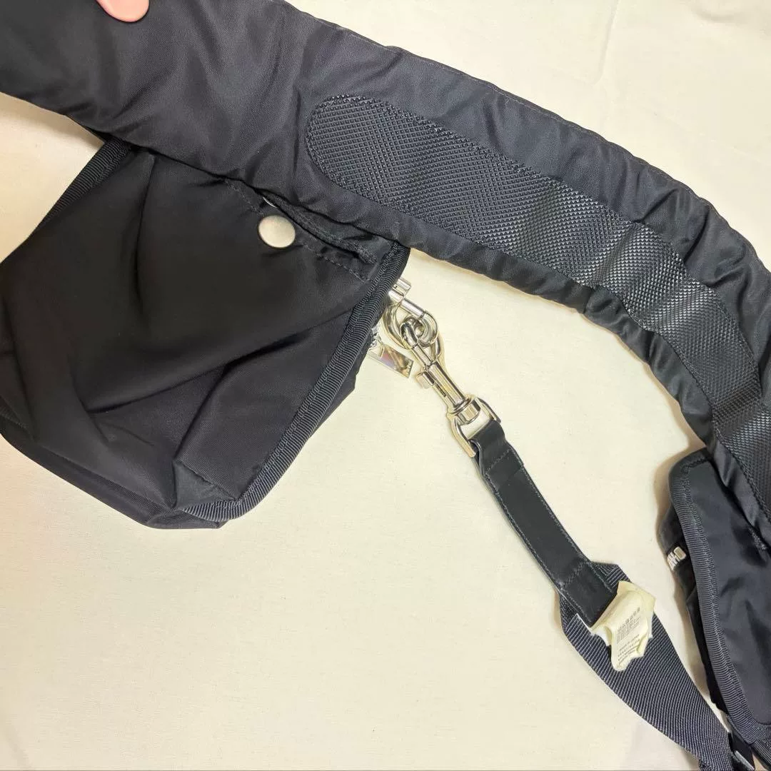 sacai × PORTER 3-in-1 Body Bag — detail