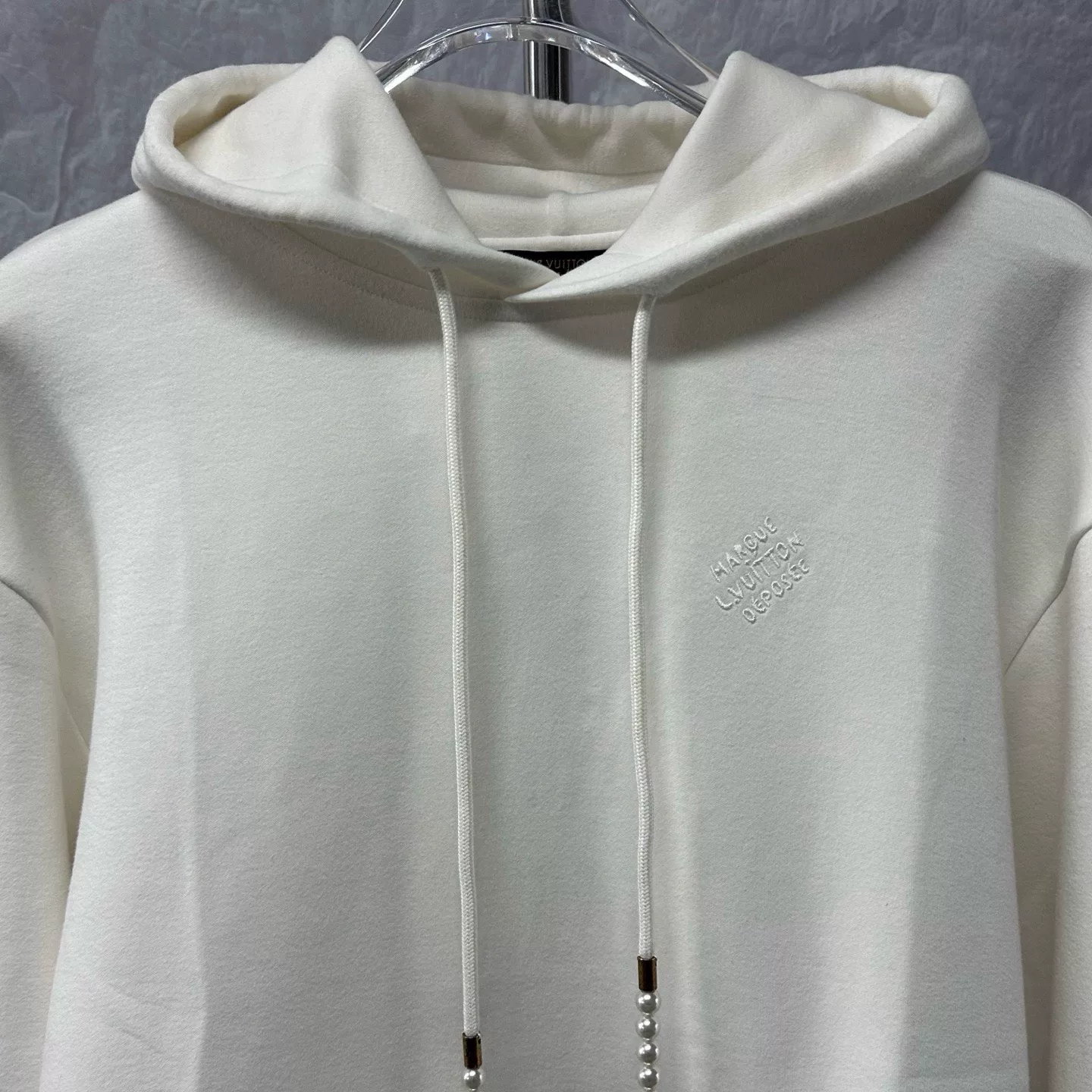 Louis Vuitton SS24 Logo Hoodie XL — front