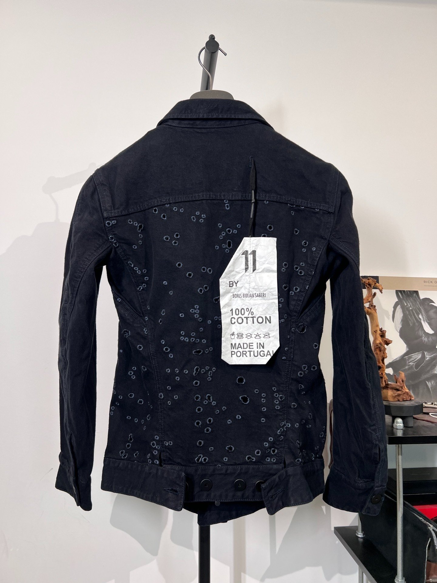 Boris Bidjan Saberi 11by bbs J1 Denim Jacket