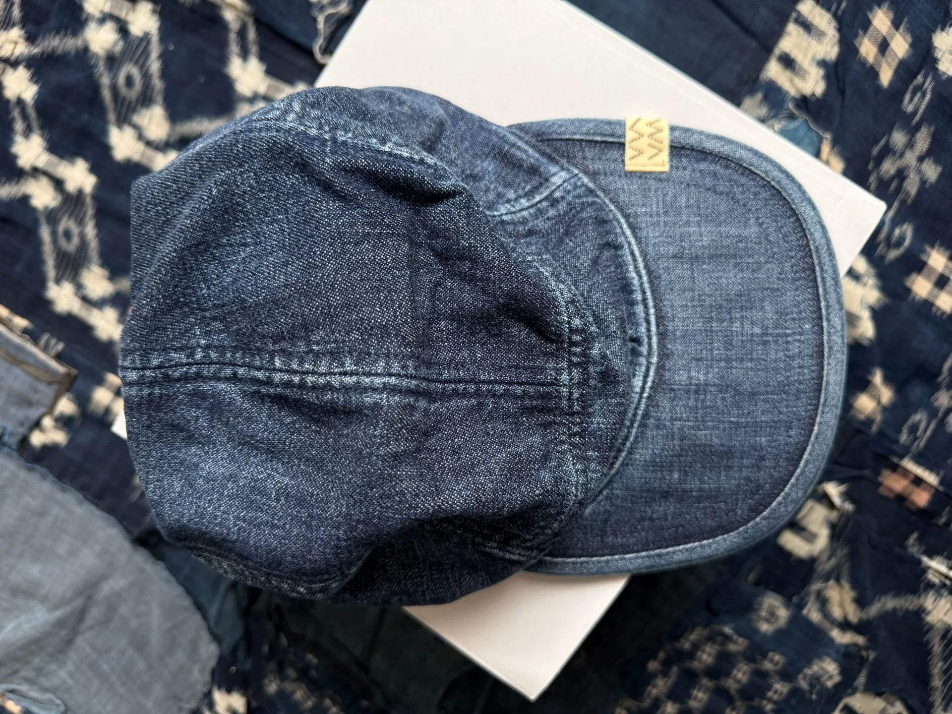 Visvim 25SS Camp Cap — label