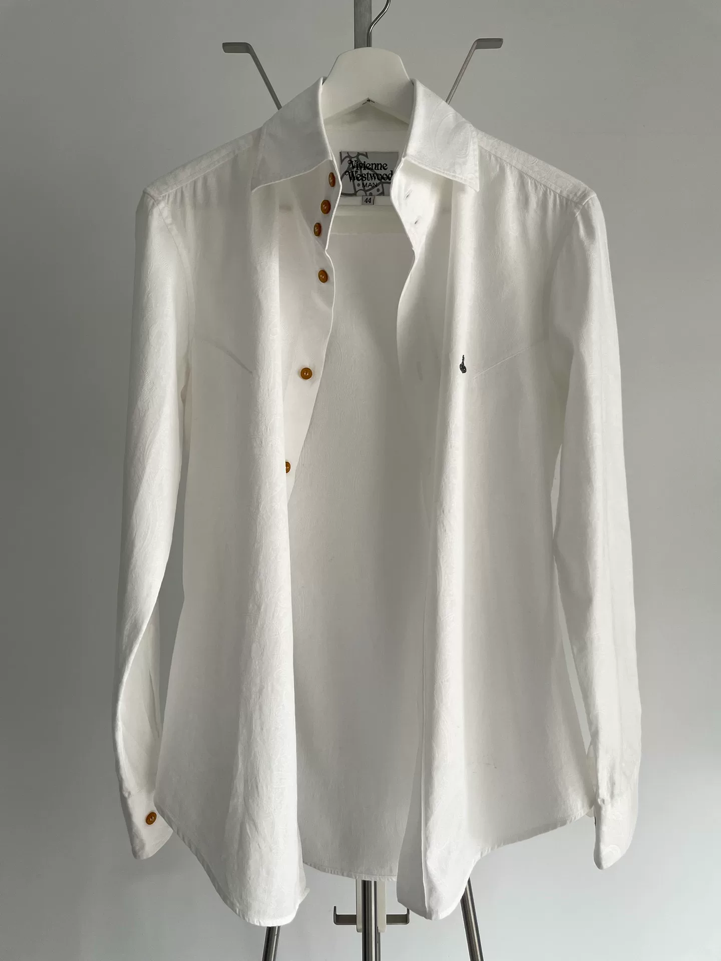 ViVienne Westwood 3-Button Jacquard Shirt — front