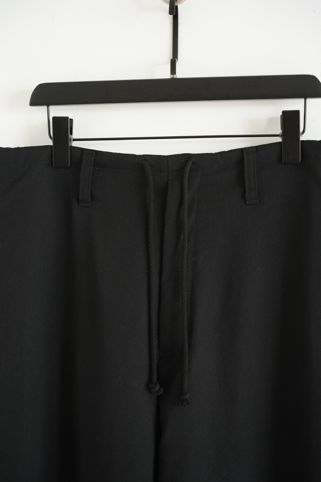 Yohji Yamamoto 2017 AW Drawstring Wool Pants — detail