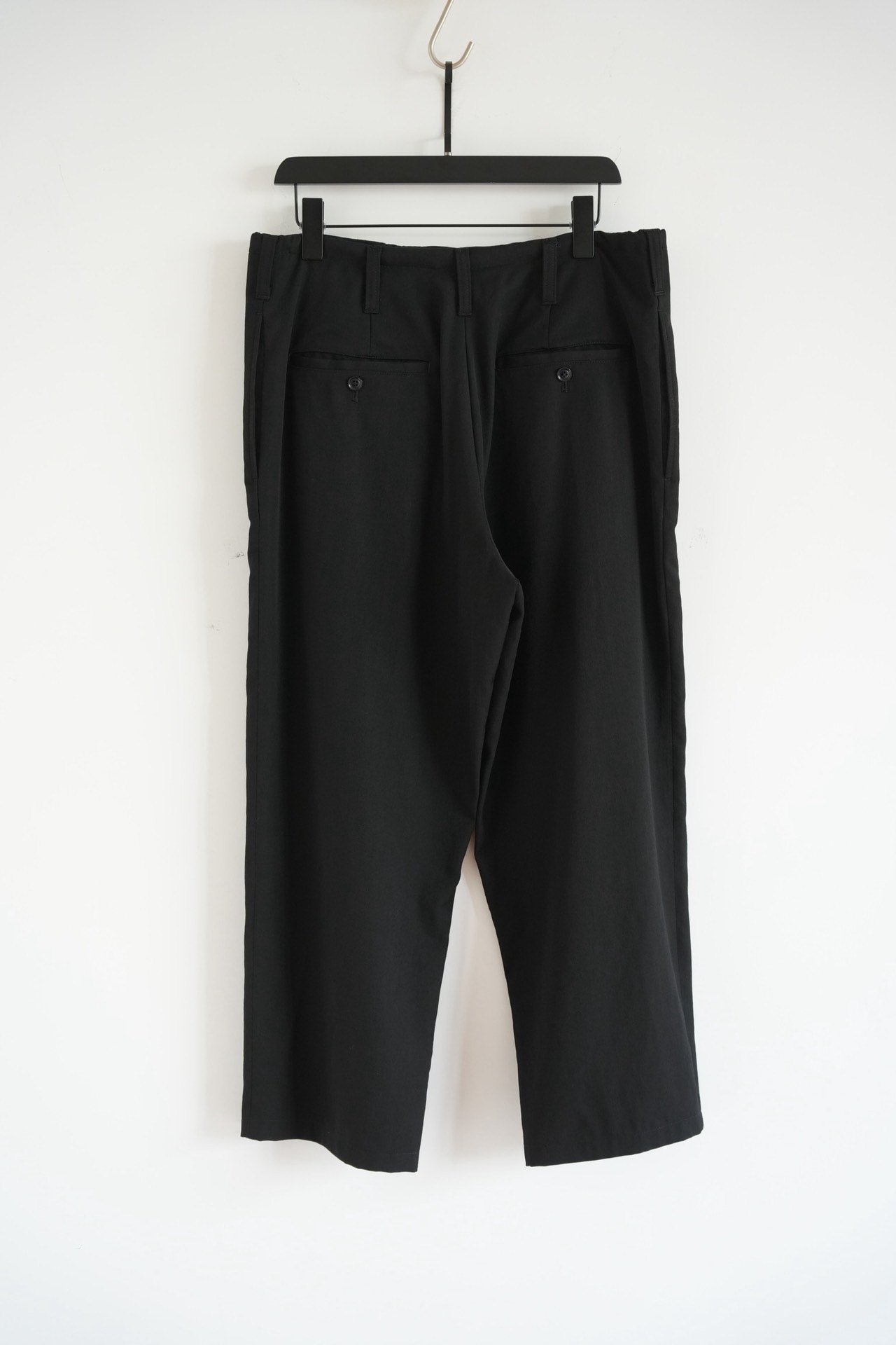 Yohji Yamamoto 2017 AW Drawstring Wool Pants — front