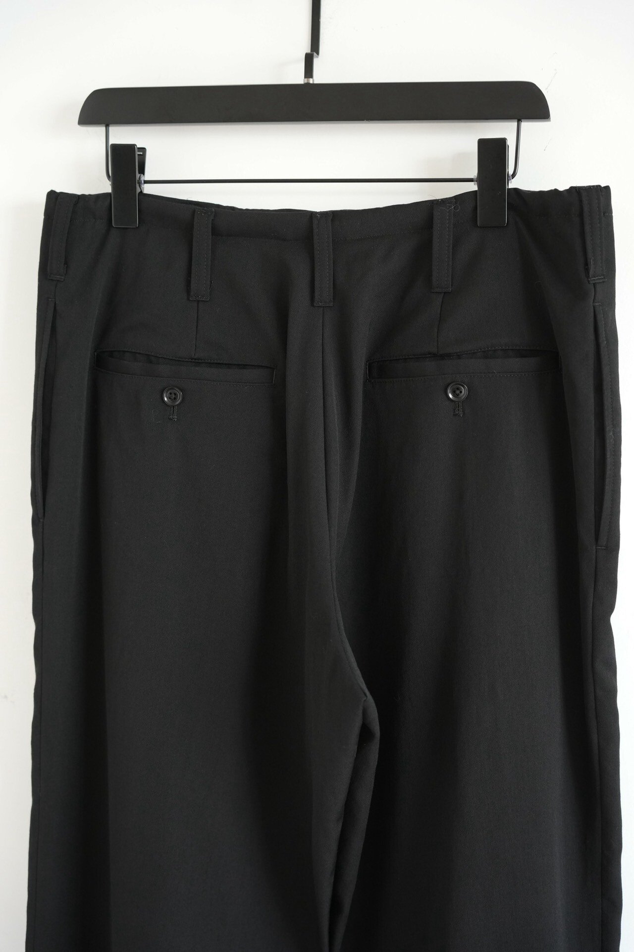 Yohji Yamamoto 2017 AW Drawstring Wool Pants — back