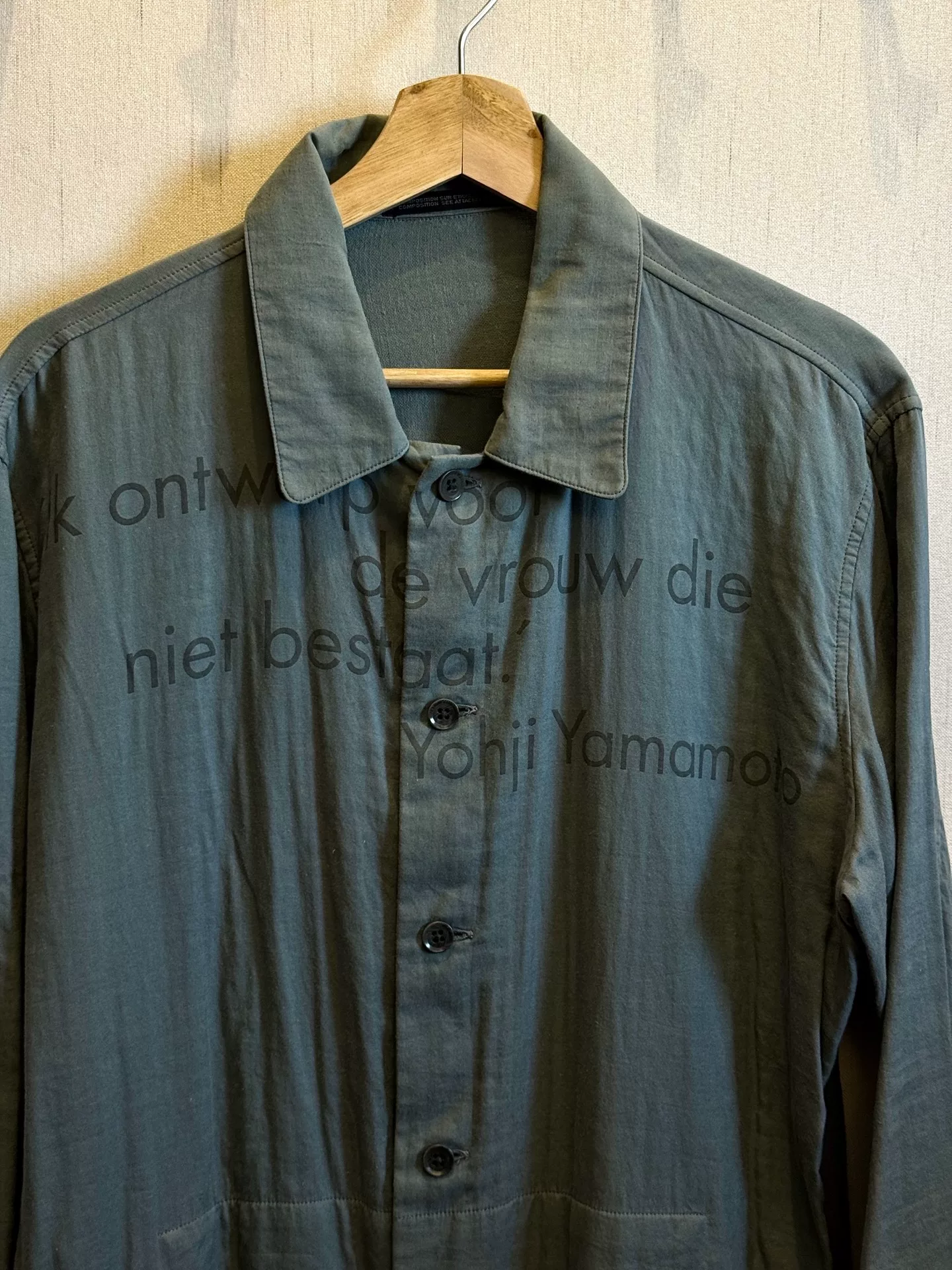 Yohji Yamamoto 00ss Shirt Jacket — front