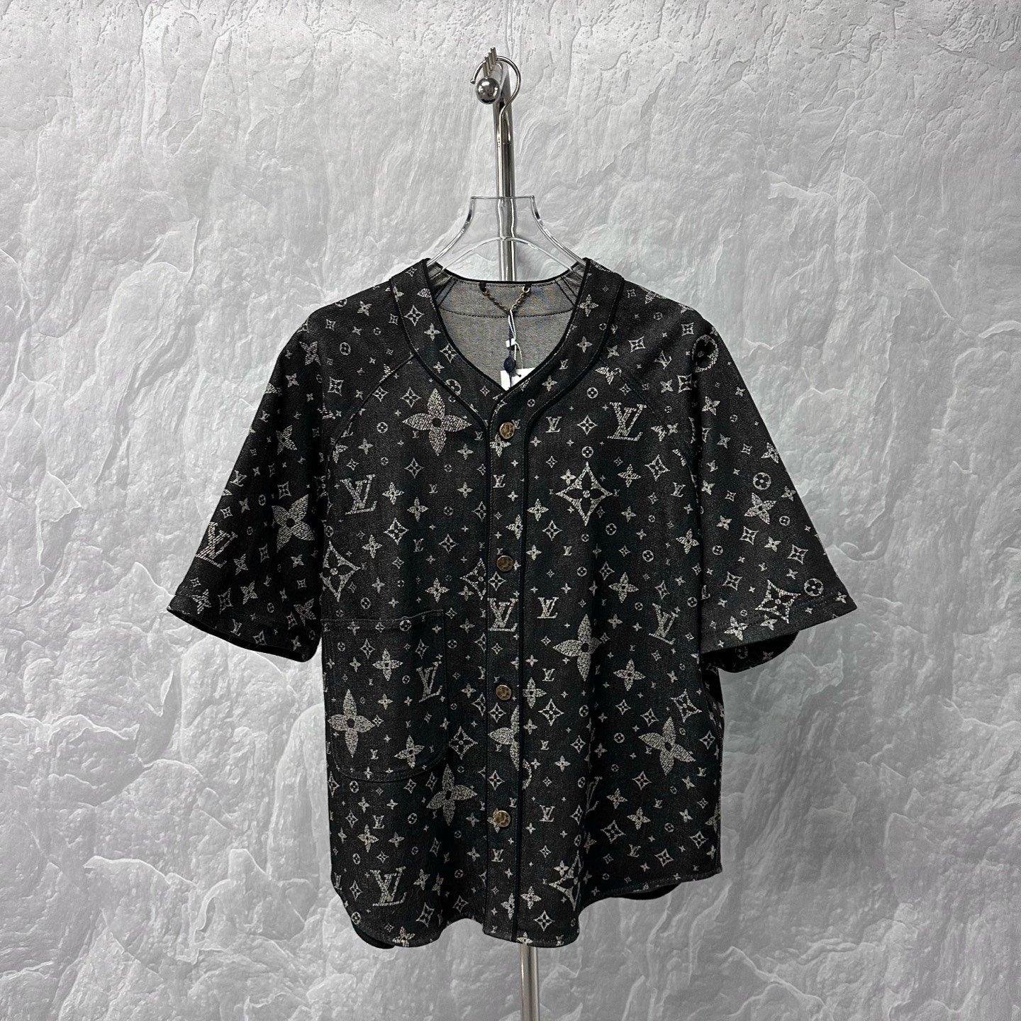 Louis Vuitton SS24 Monogram Denim Short Sleeve