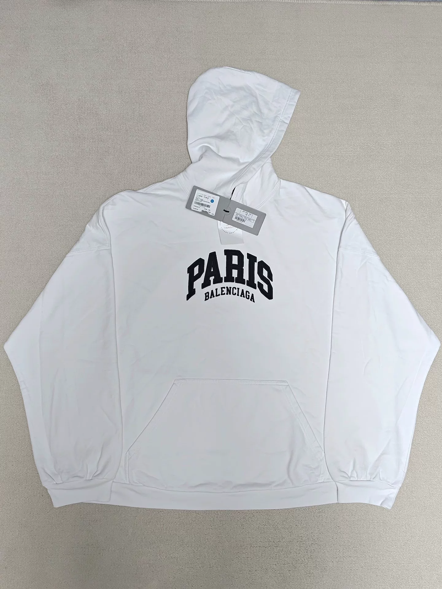 Balenciaga 22ss Paris Limited Hoodie