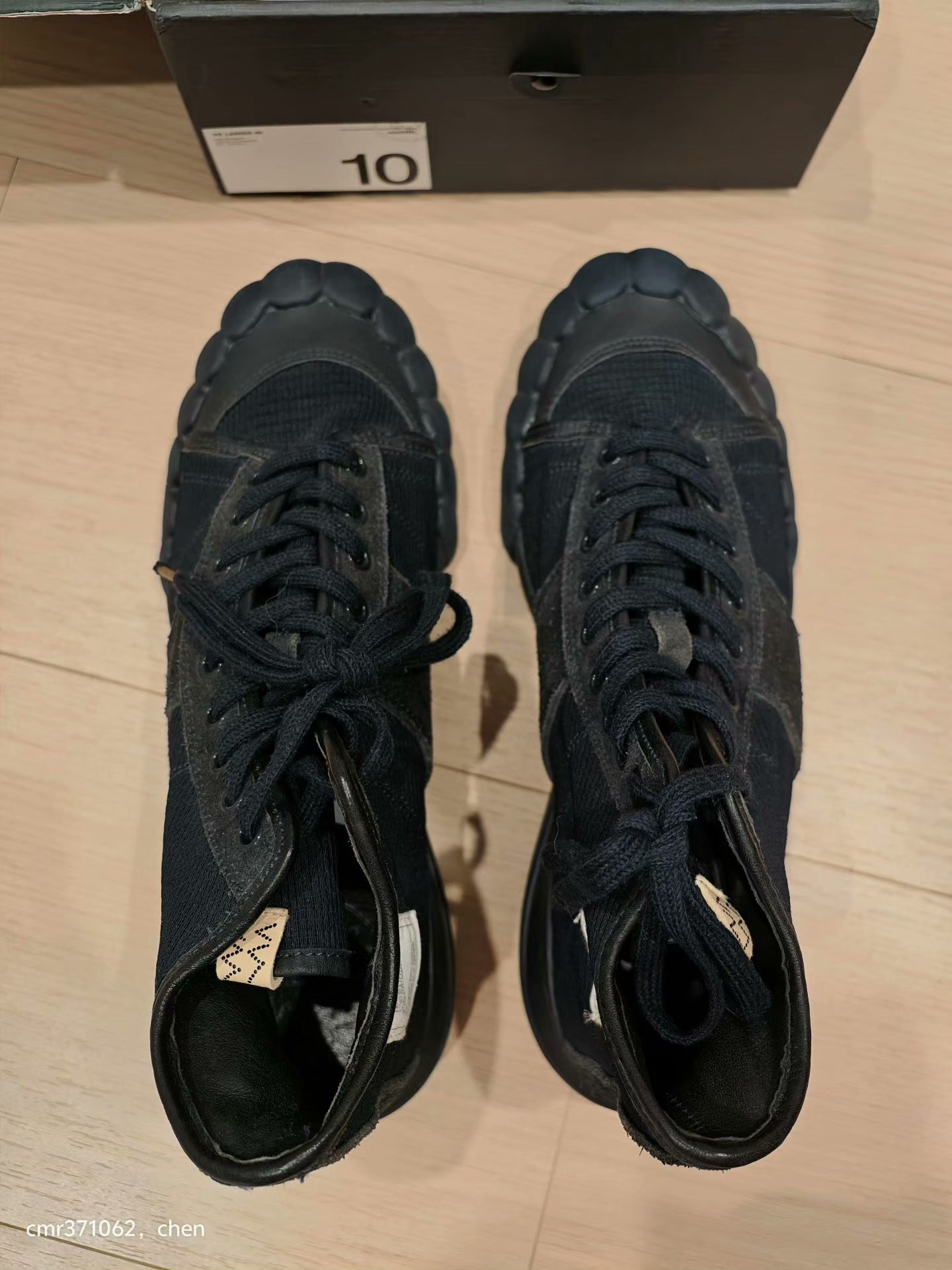 VISVIM 21AW VS LANIER HI Sneakers — label