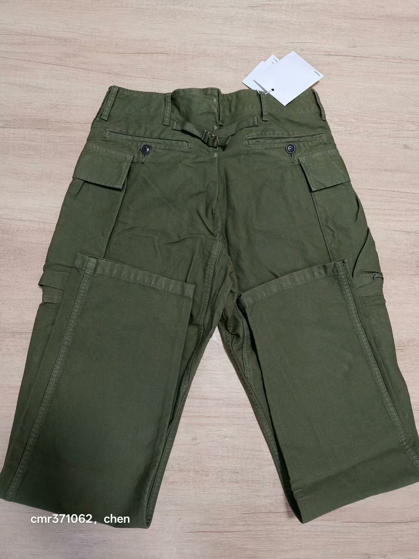 visvim 18ss Veterans Pants — label