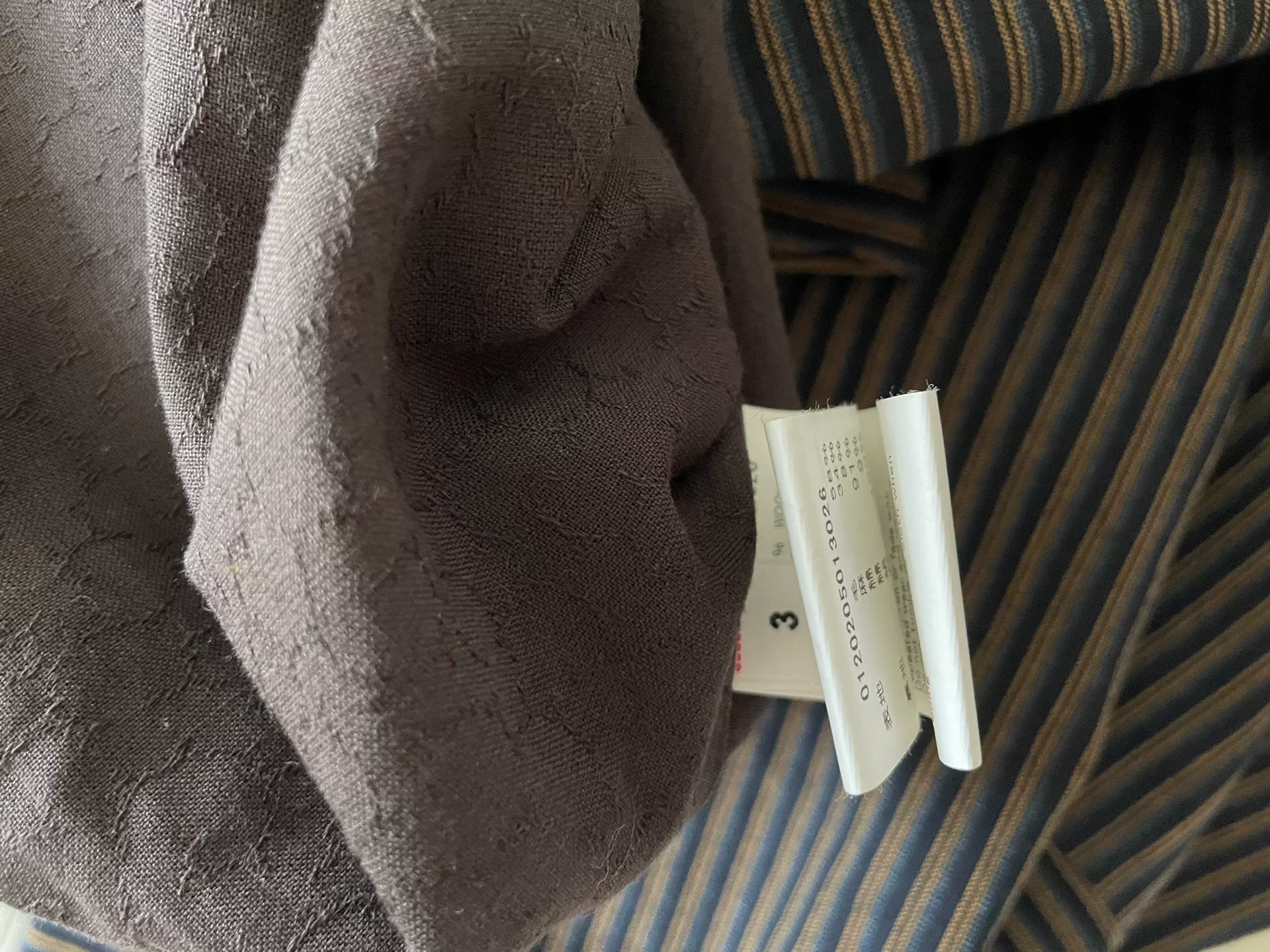visvim 20AW Ascot Conoid Santome Suit Coat — label