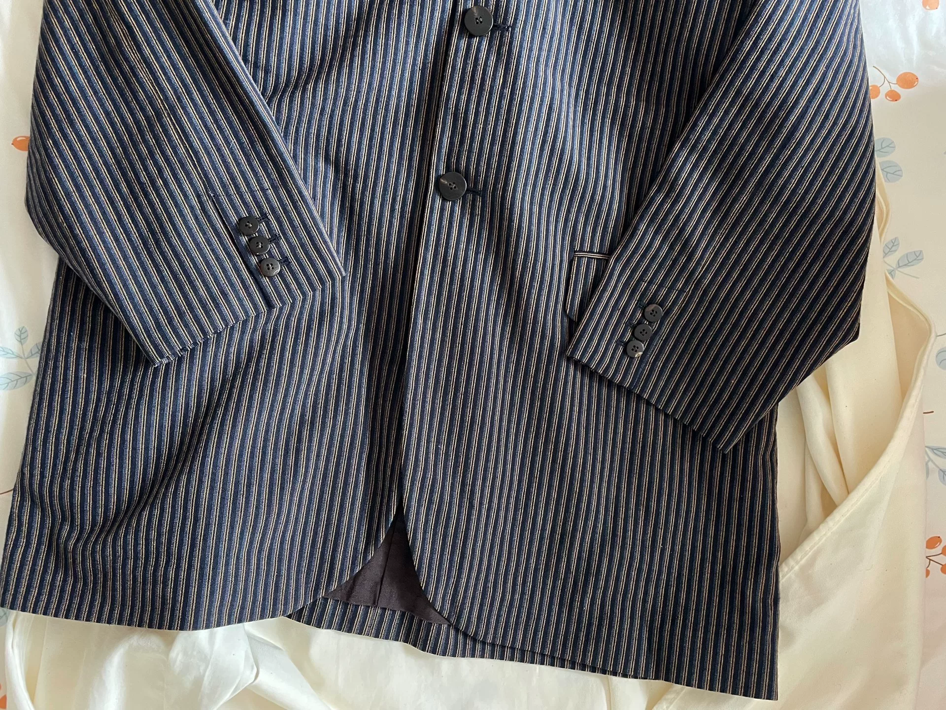 visvim 20AW Ascot Conoid Santome Suit Coat — detail