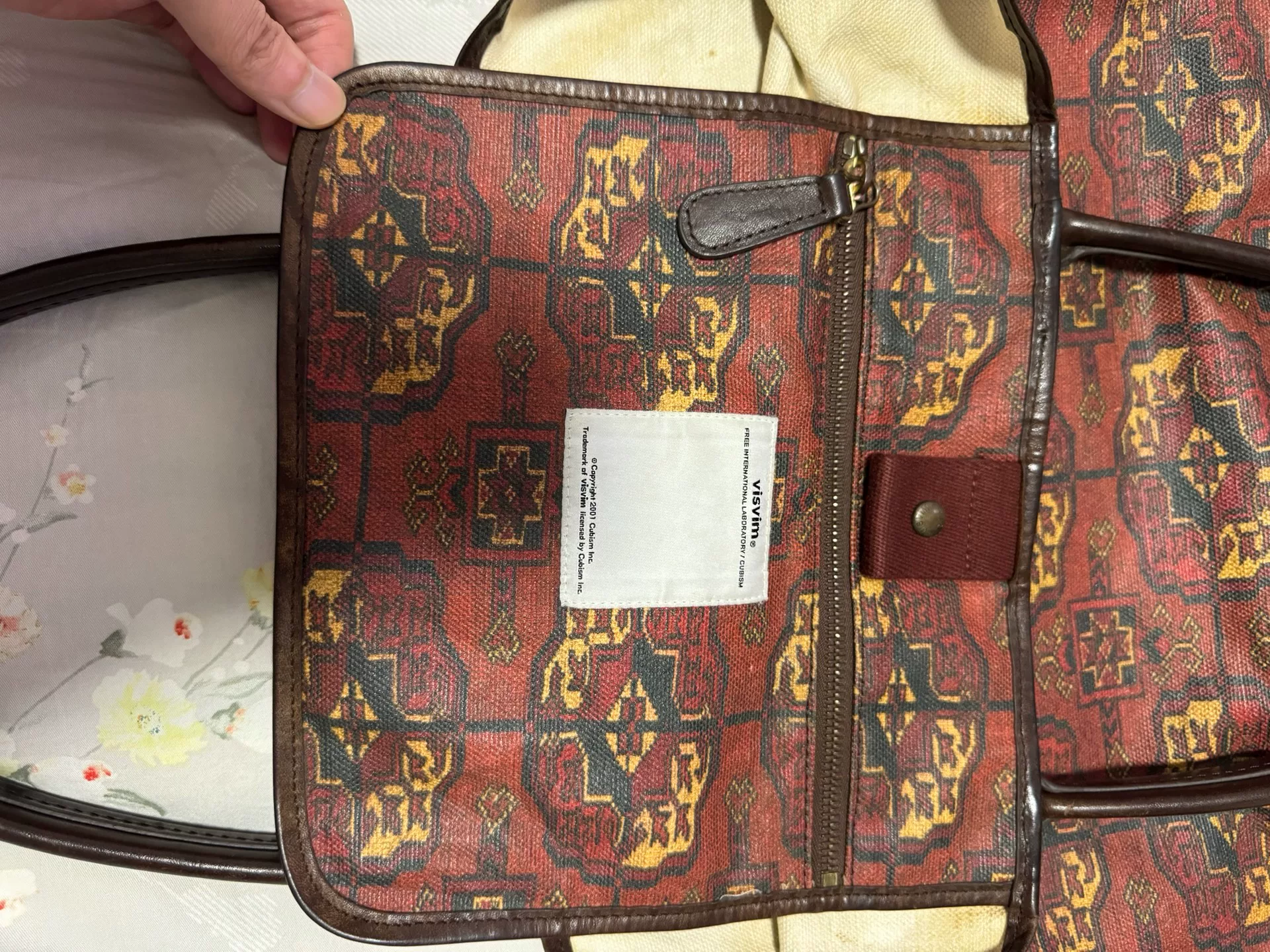 VISVIM 11SS Limited Tribal Tote Backpack — back