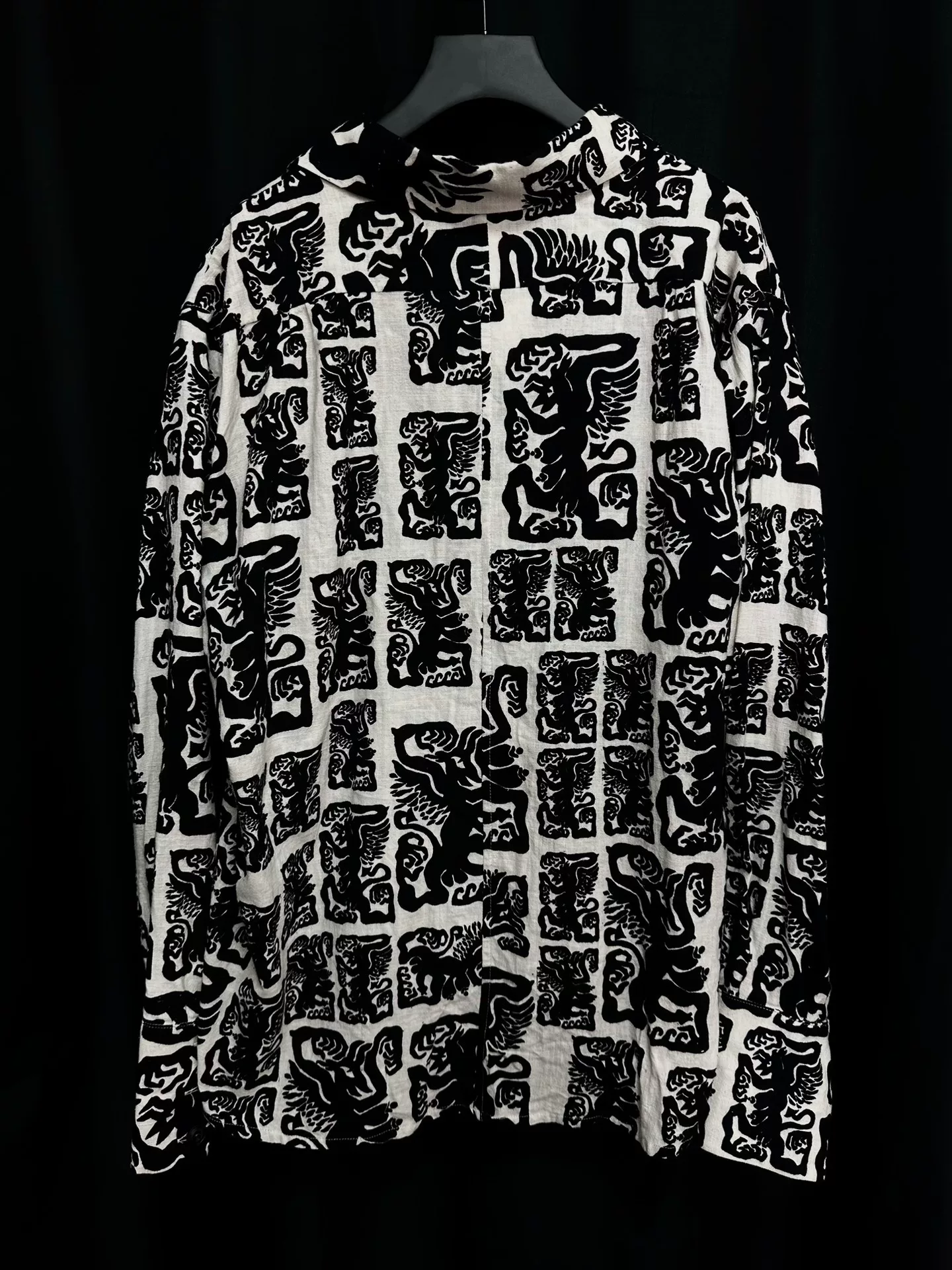 John Alexander Skelton 21SS Limited Print Shirt — front