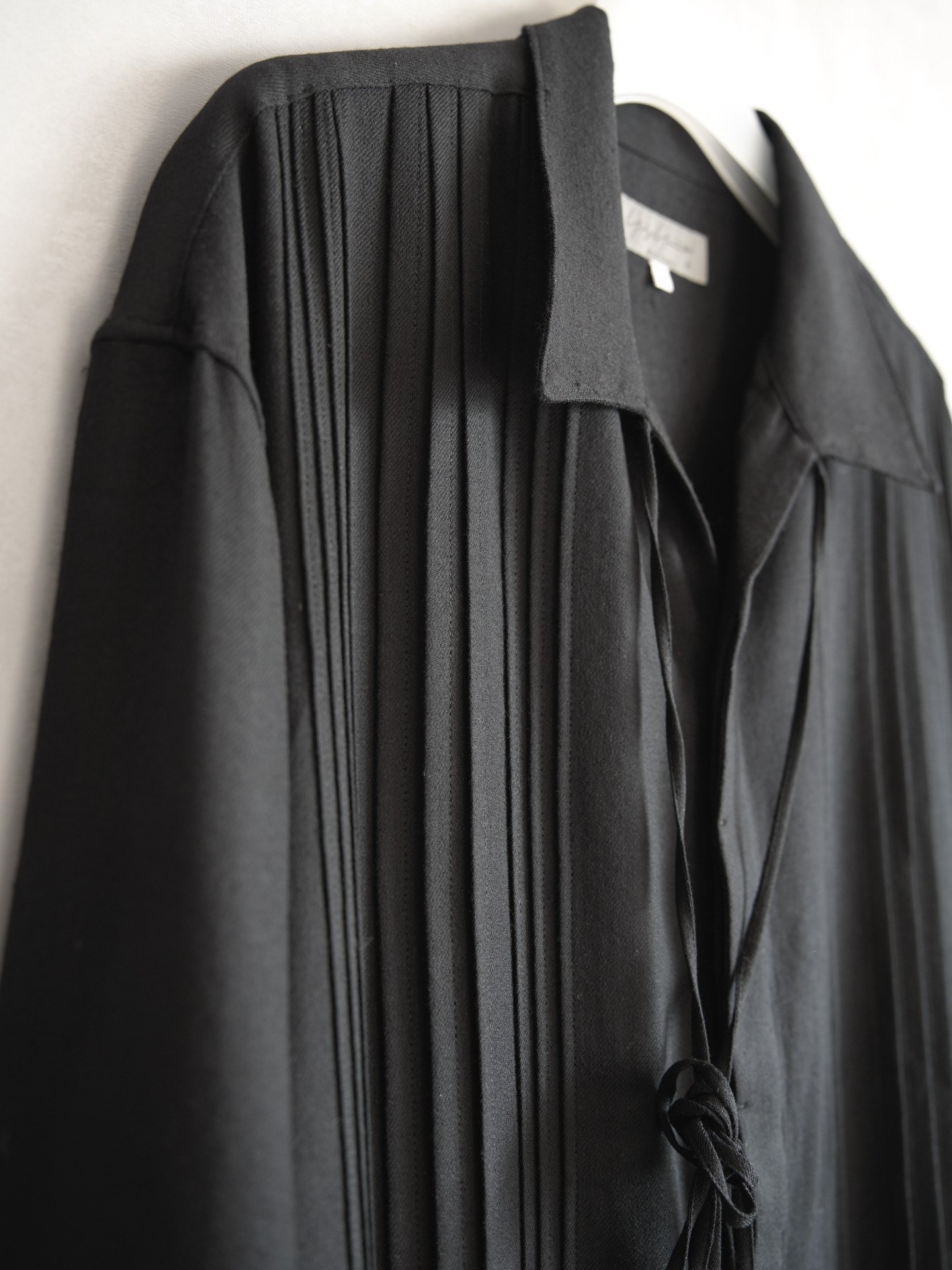 Yohji Yamamoto 22AW Wool Long Shirt — back
