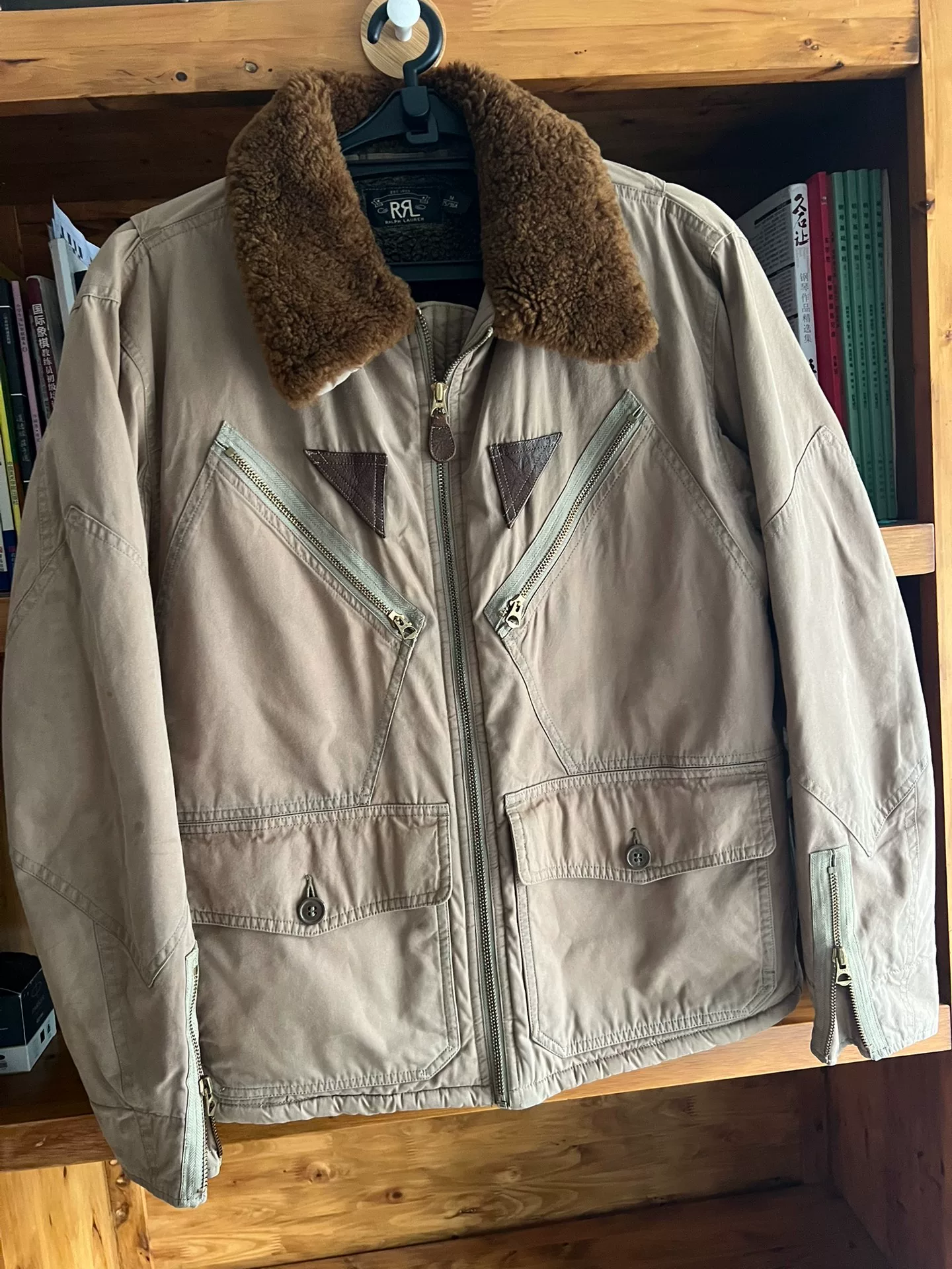 RRL Double RL A-2 Jacket — front