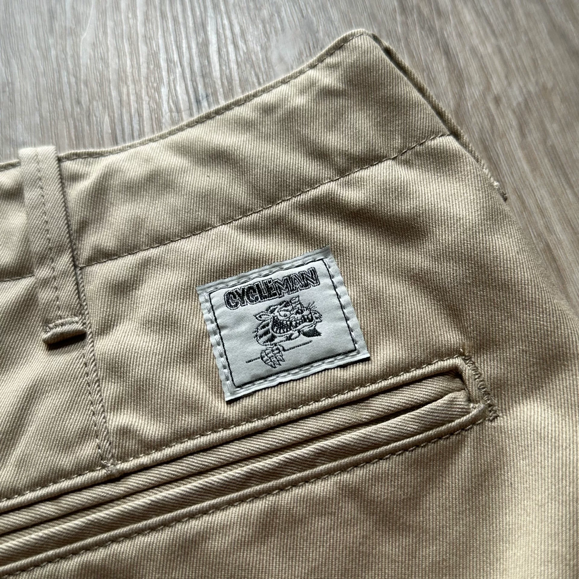 Wesco Japan Cycleman 1940s 41Khaki Trousers — back