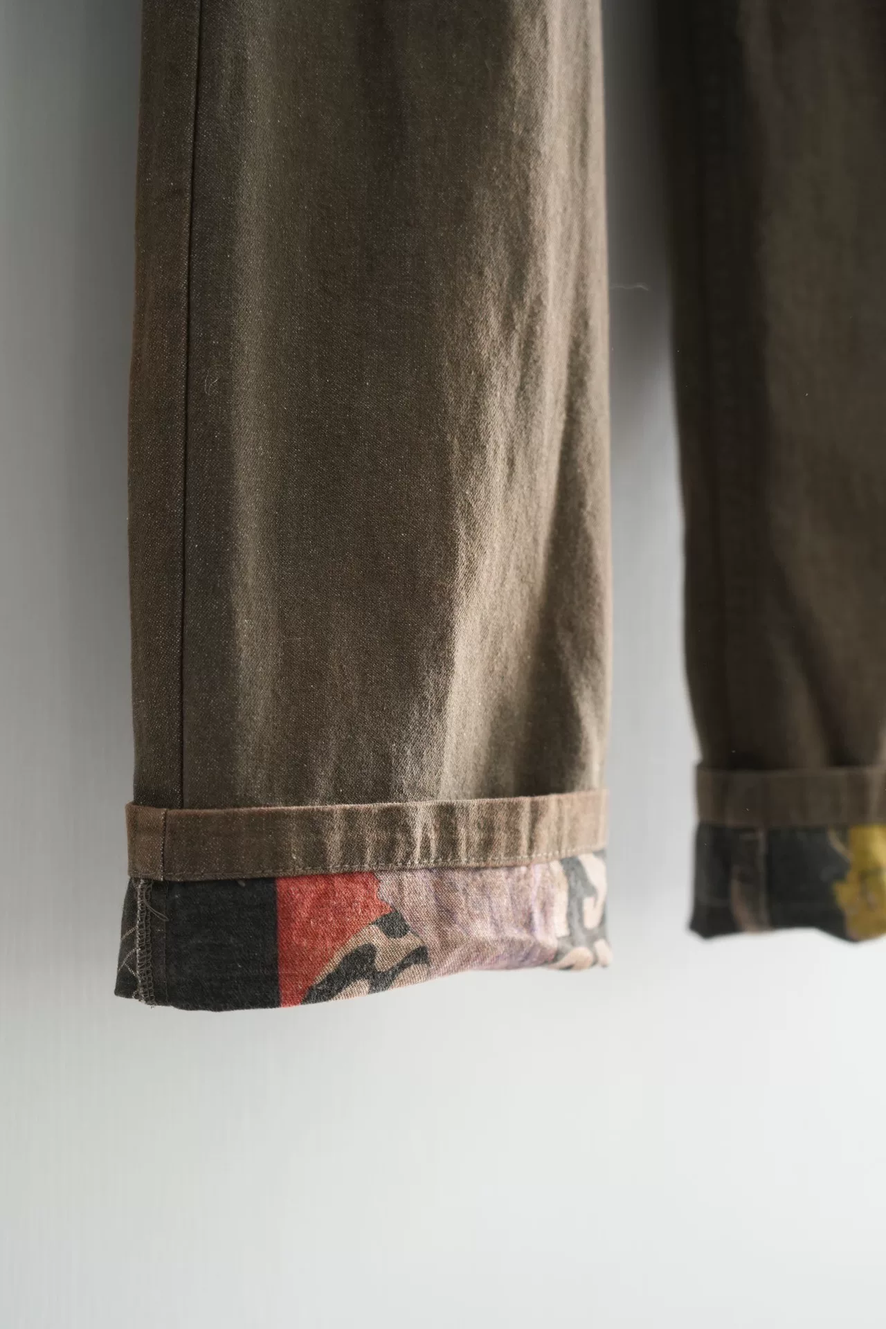 Yohji Yamamoto 07AW Manga Print Pants — back