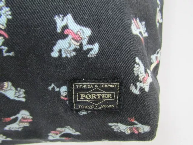 PORTER x BEAMS x JIM PHILLIPS Tote Bag — front